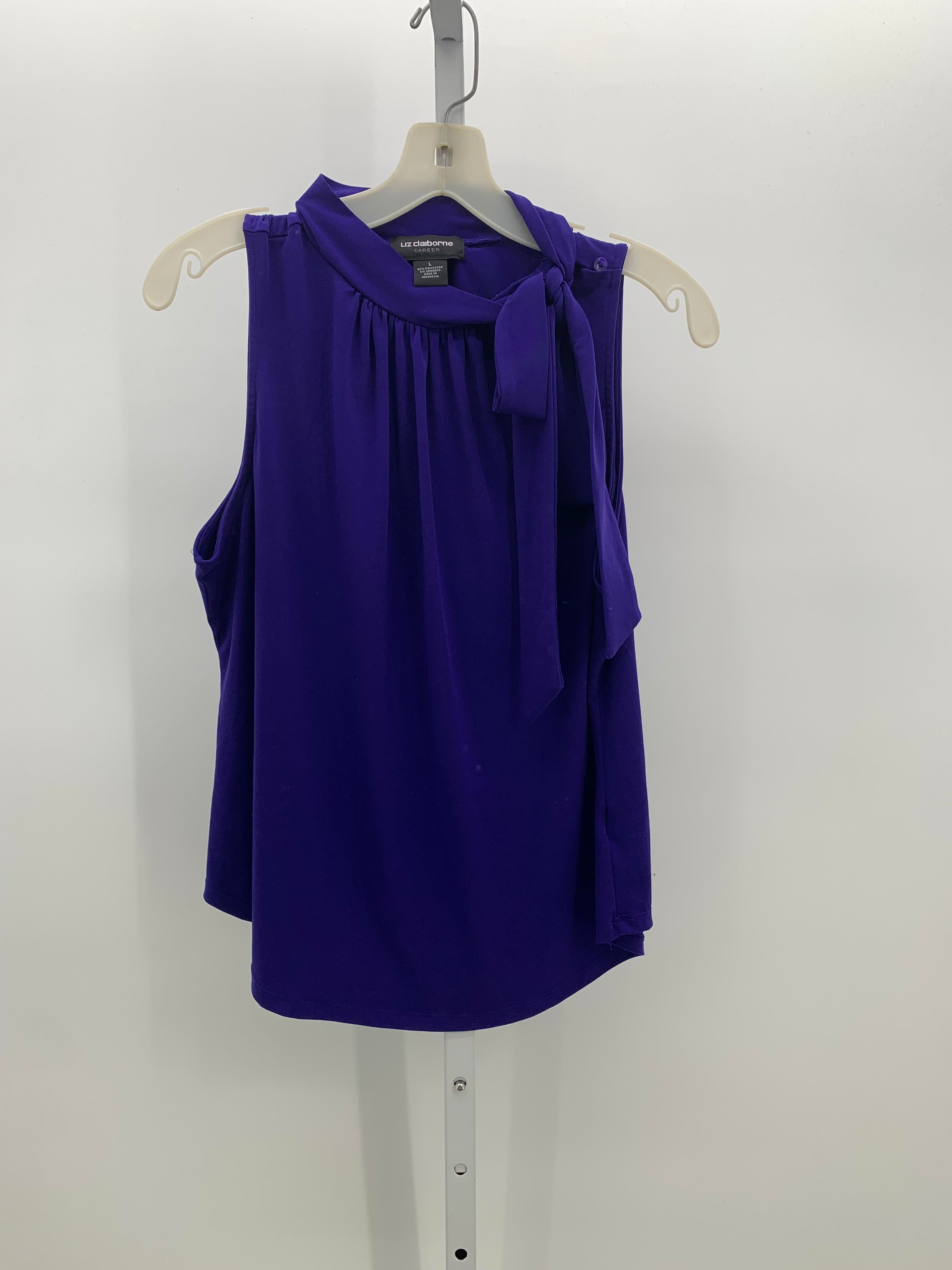 Liz Claiborne Size Large Misses Sleeveless Shirt