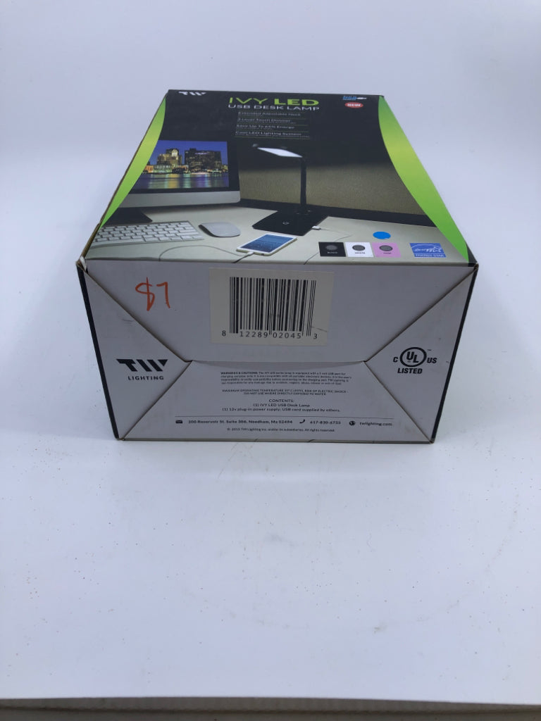 NIB LED USB DESK LAMP.