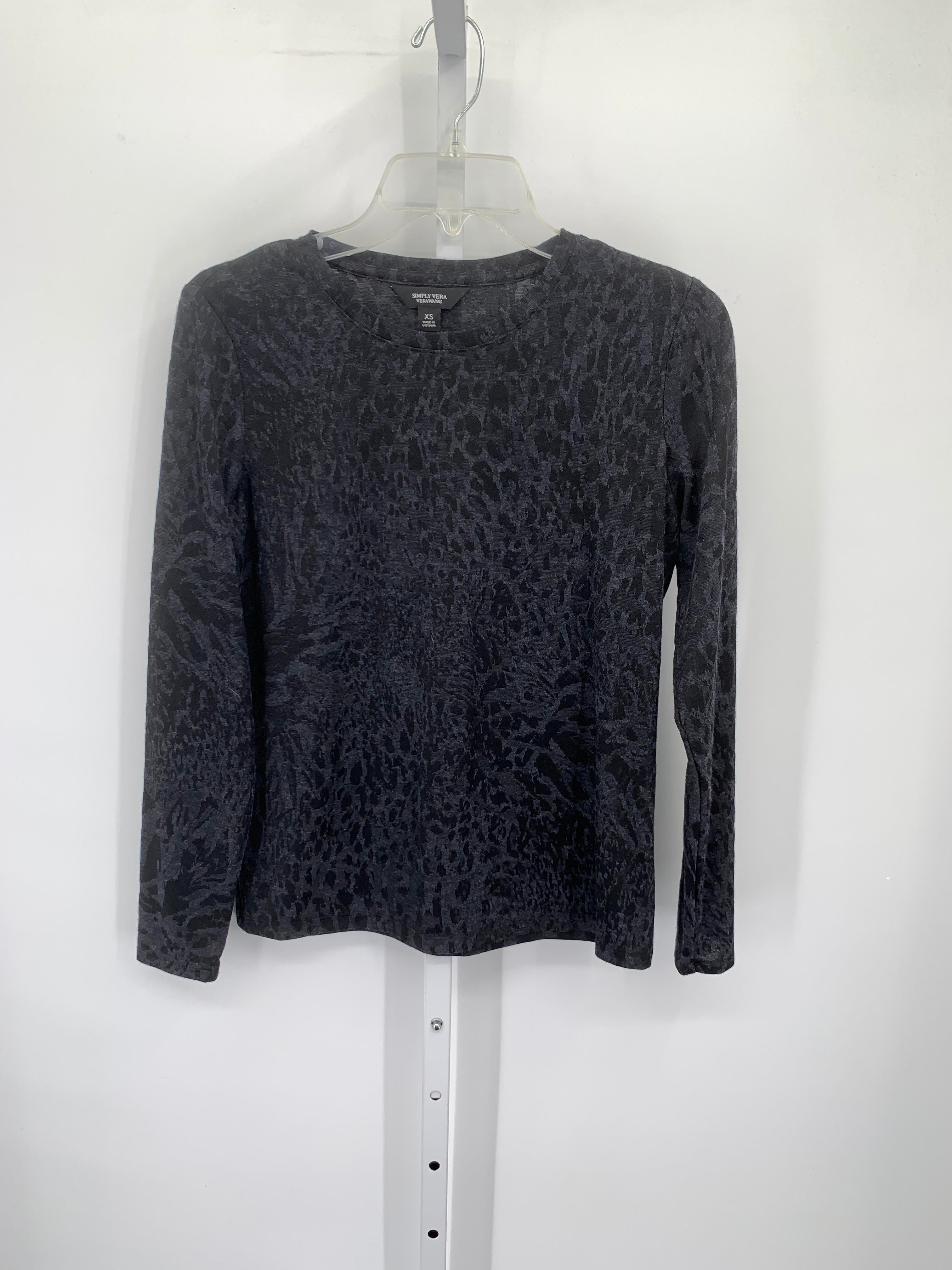 Vera Wang Size X Small Misses Long Sleeve Shirt