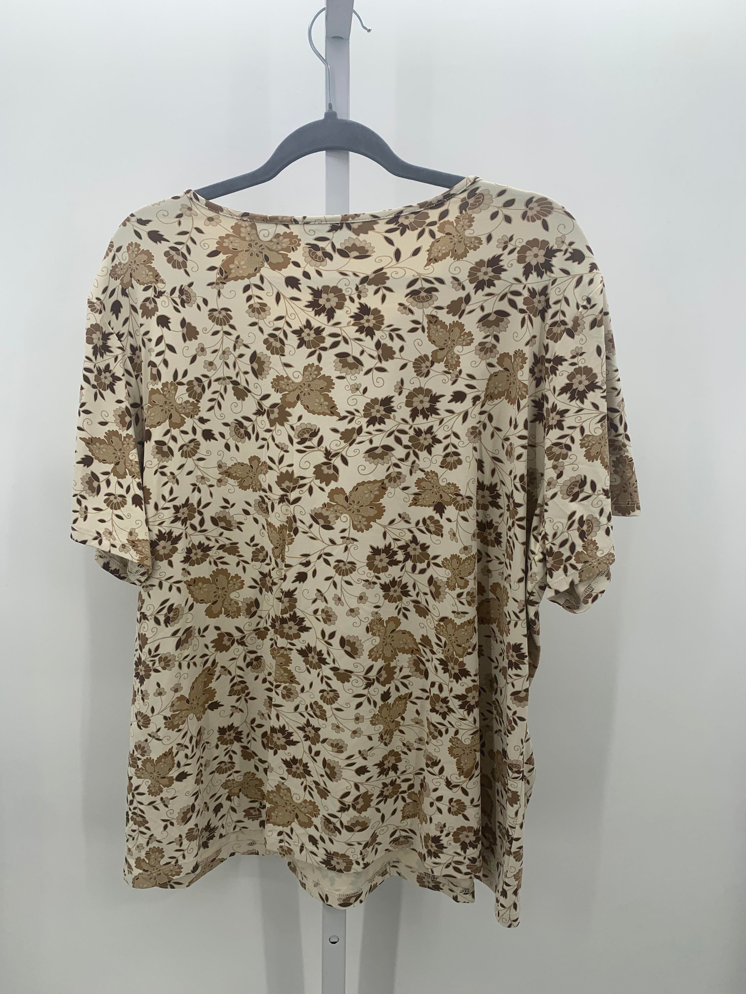 Apostrophe Size 20/22 W Womens Short Sleeve Shirt