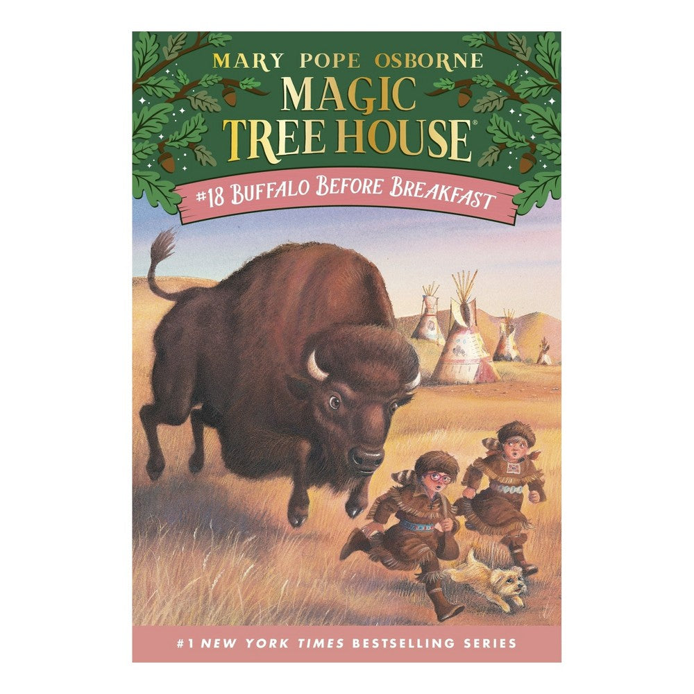 Buffalo Before Breakfast ( Magic Tree House) (Paperback) by Mary Pope Osborne -