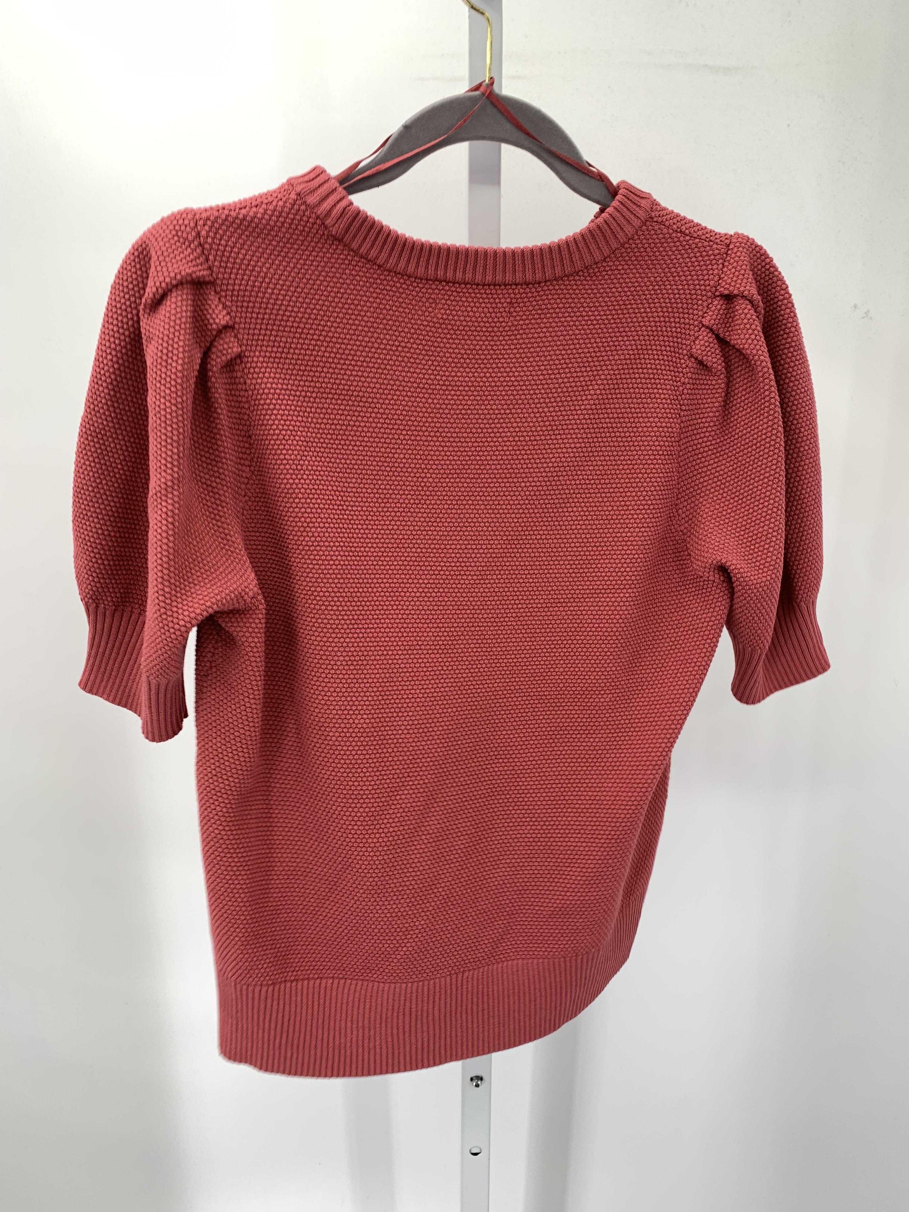 Nine West Size Small Misses Short Slv Sweater