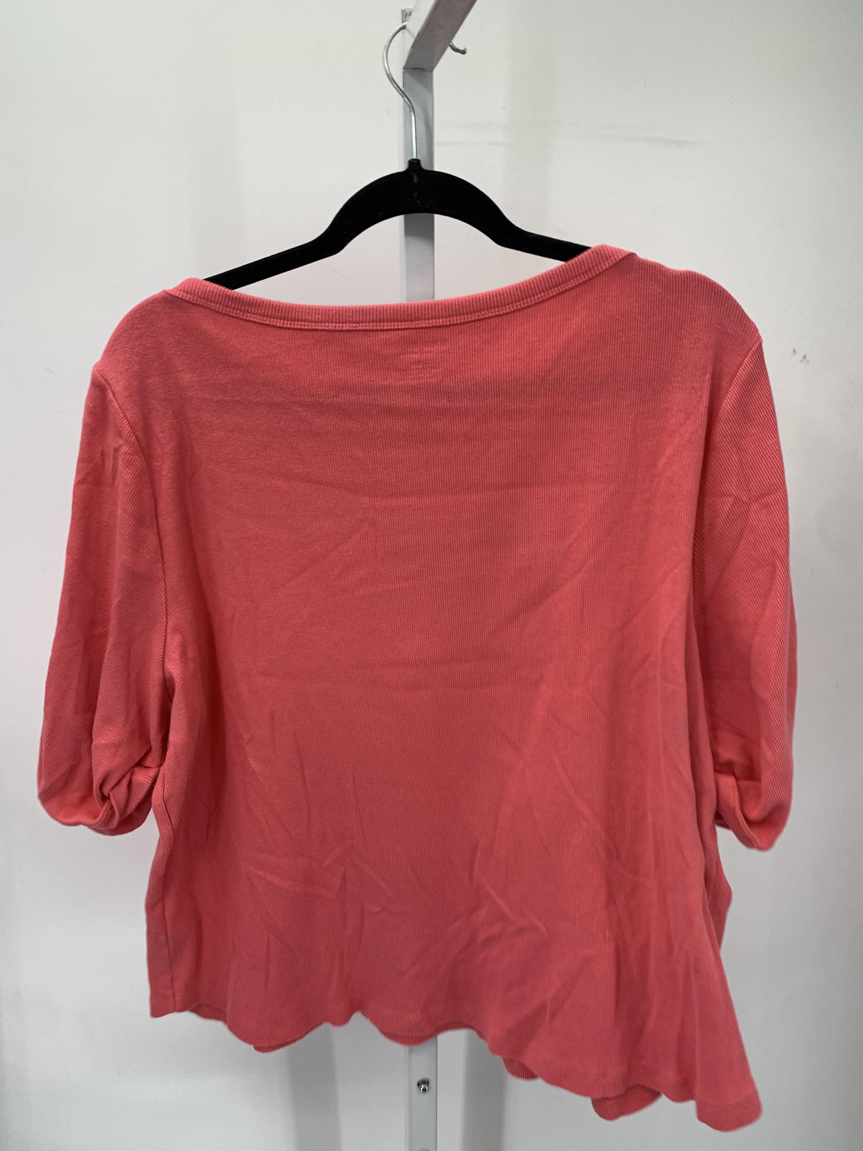 Talbots Size 3XP Womens Short Sleeve Shirt