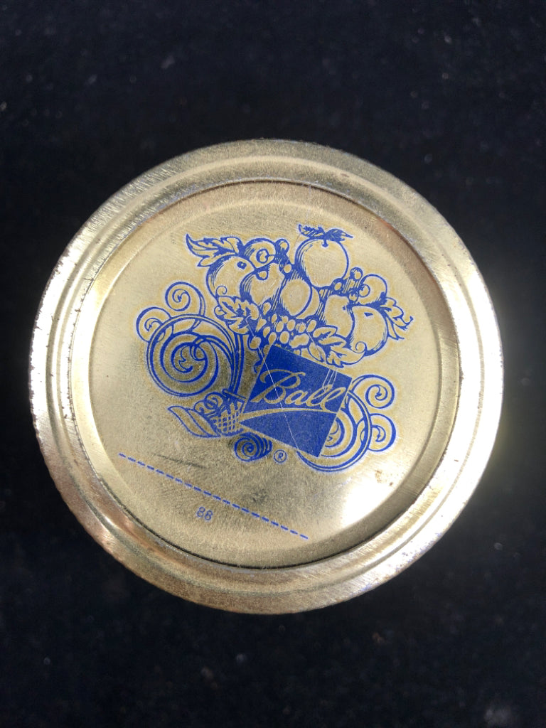 VTG SQUARE CANADIAN MASON EMPTY JAR.