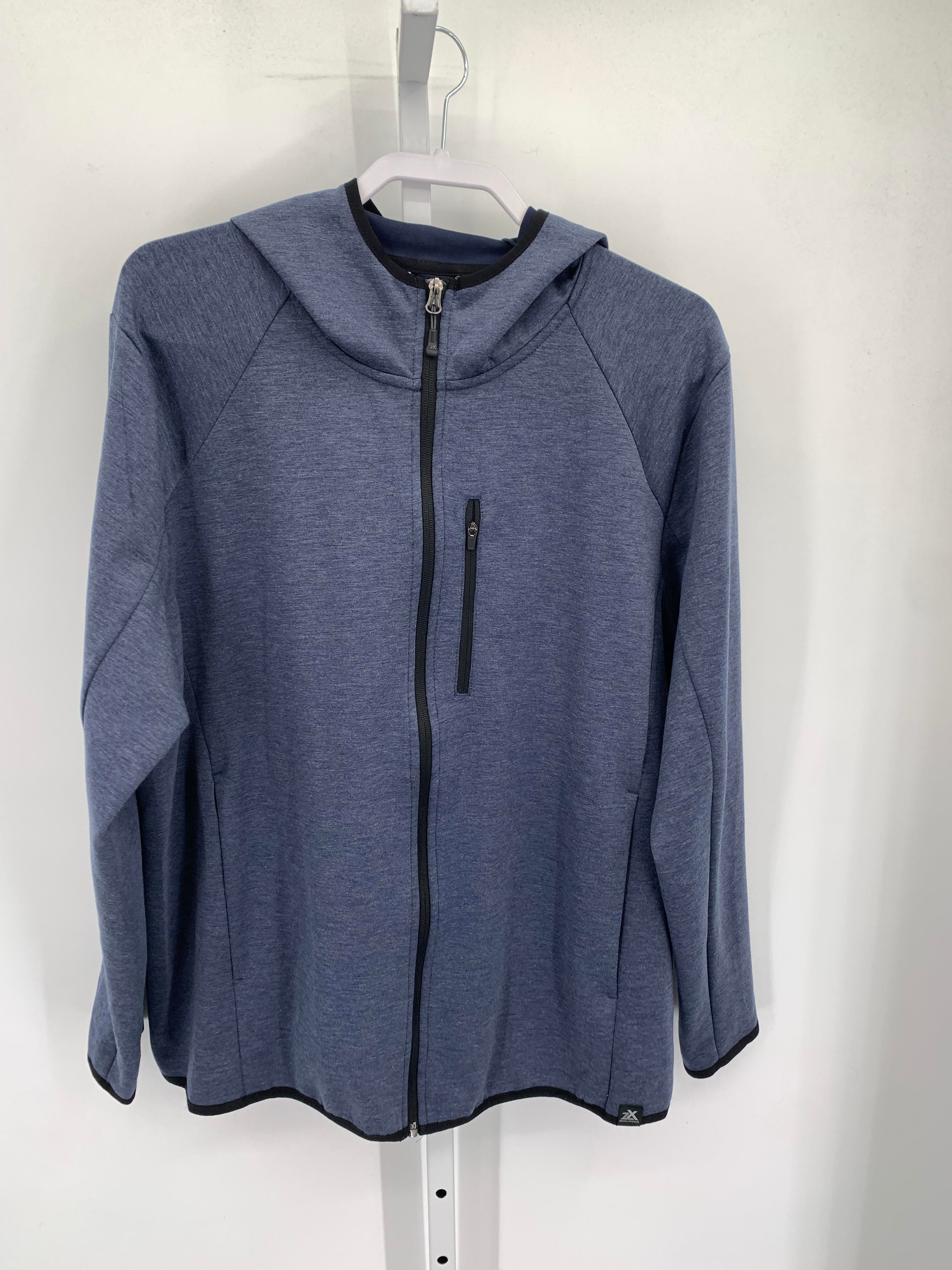 HOODED ZIP KNIT