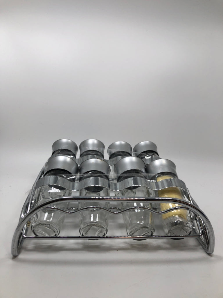 9PC SPICE RACK SET W/TAG.