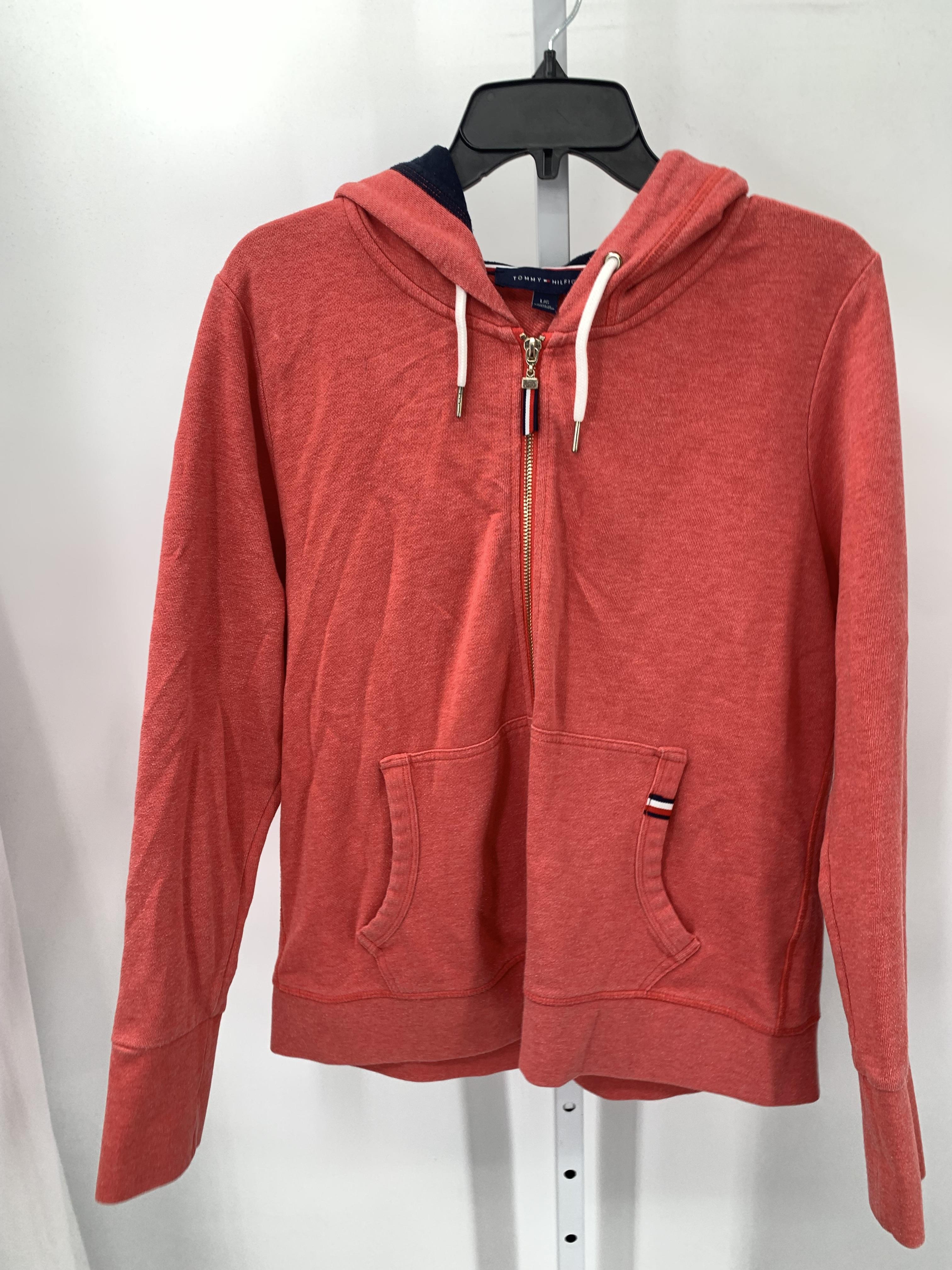 Tommy Hilfiger Size Large Misses Sweat Jacket