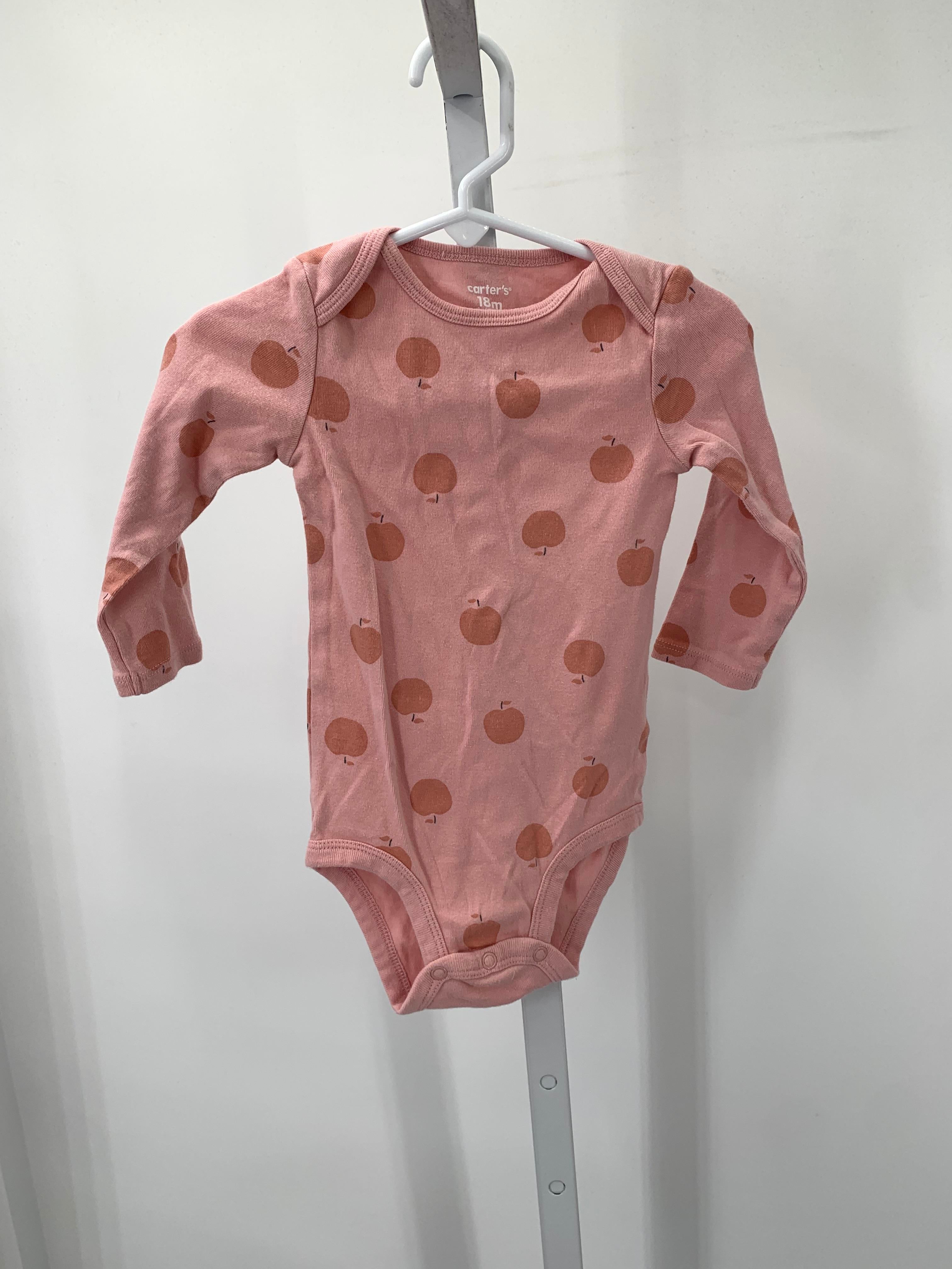 Carters Size 18 Months Girls Long Sleeve Shirt