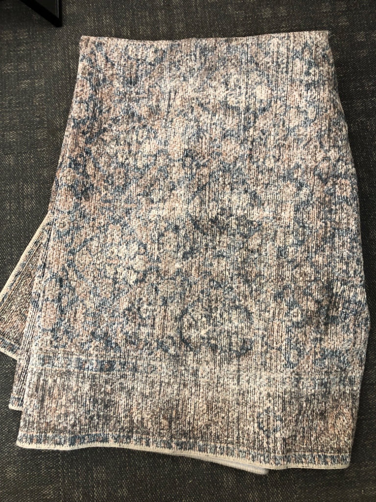 LARGE STRIPED LOLOI RUG.