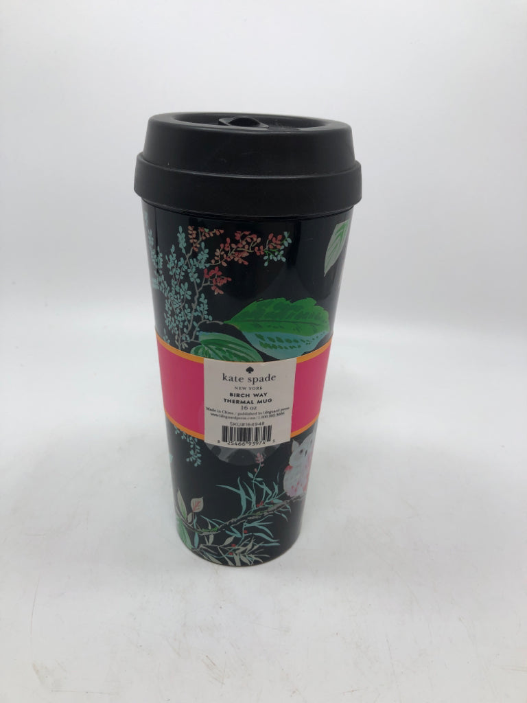 NWT KATE SPADE BIRCH WAY THERMAL MUG.