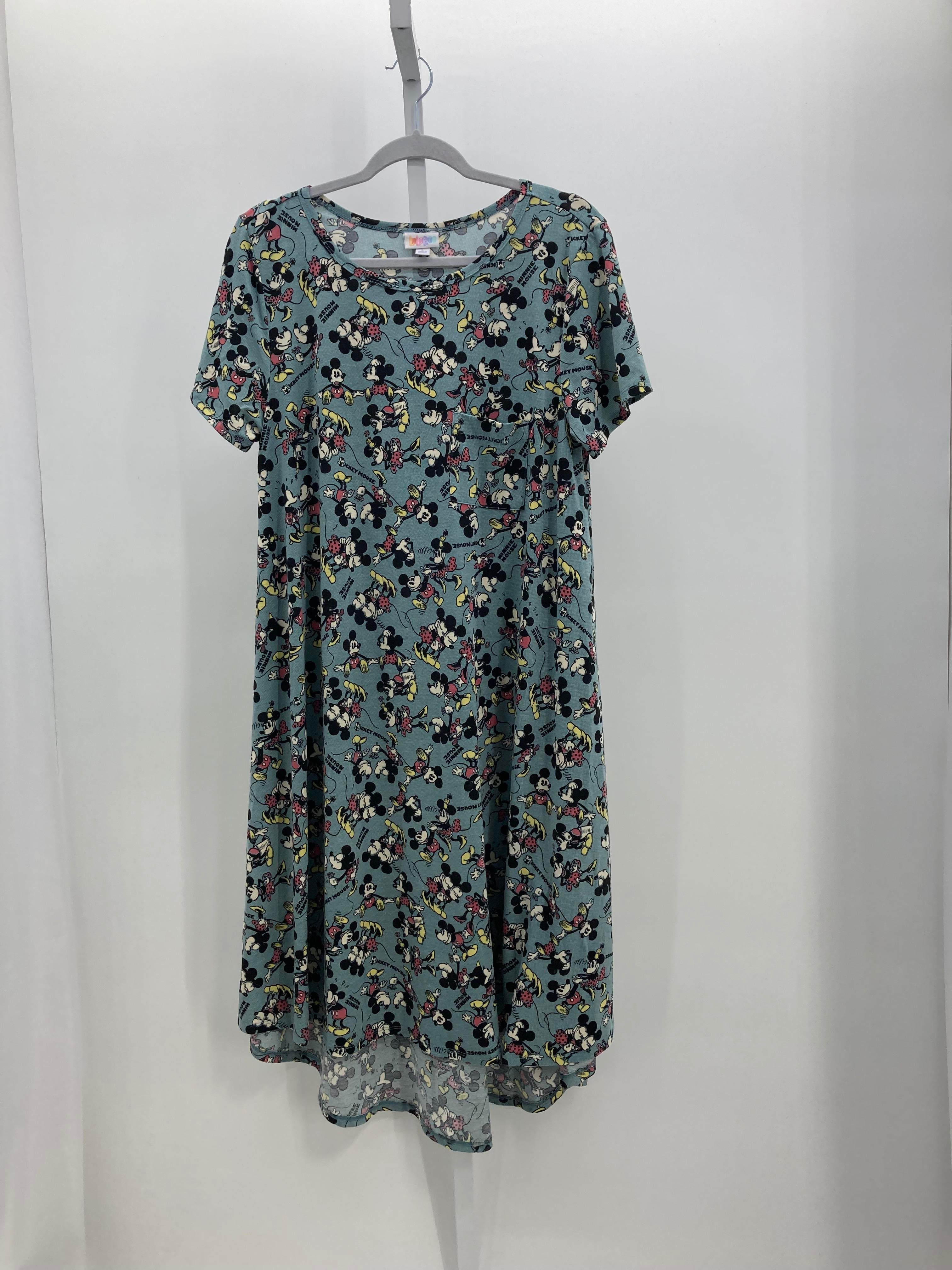 Lularoe Size Large Misses Short Sleeve Dress
