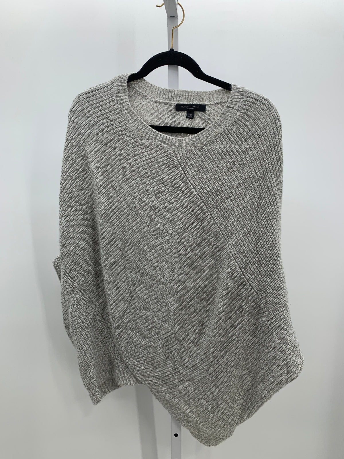 Romeo & Juliet Size Large Misses Long Slv Sweater