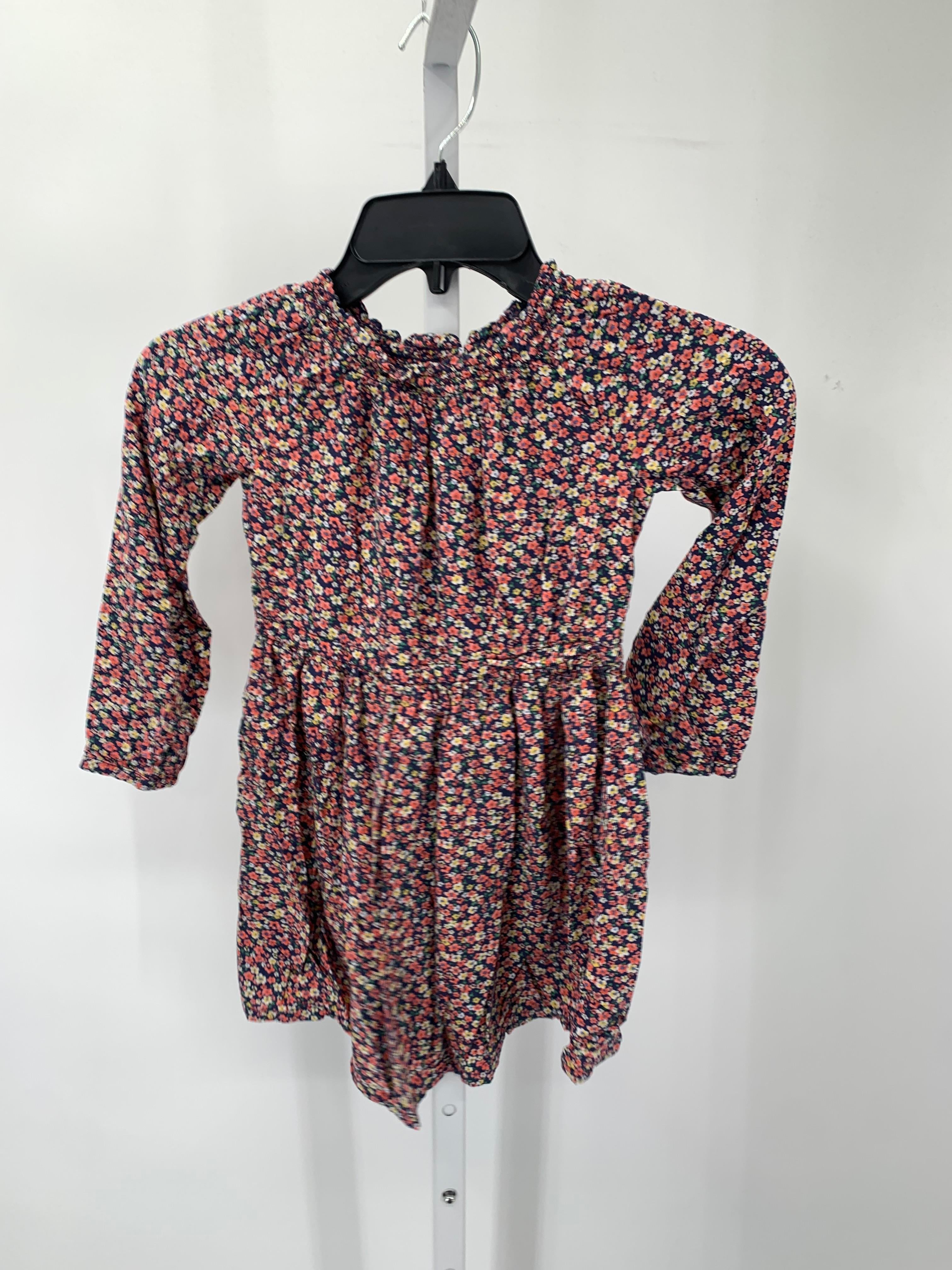 Carters Size 5 Girls Long Sleeve Dress