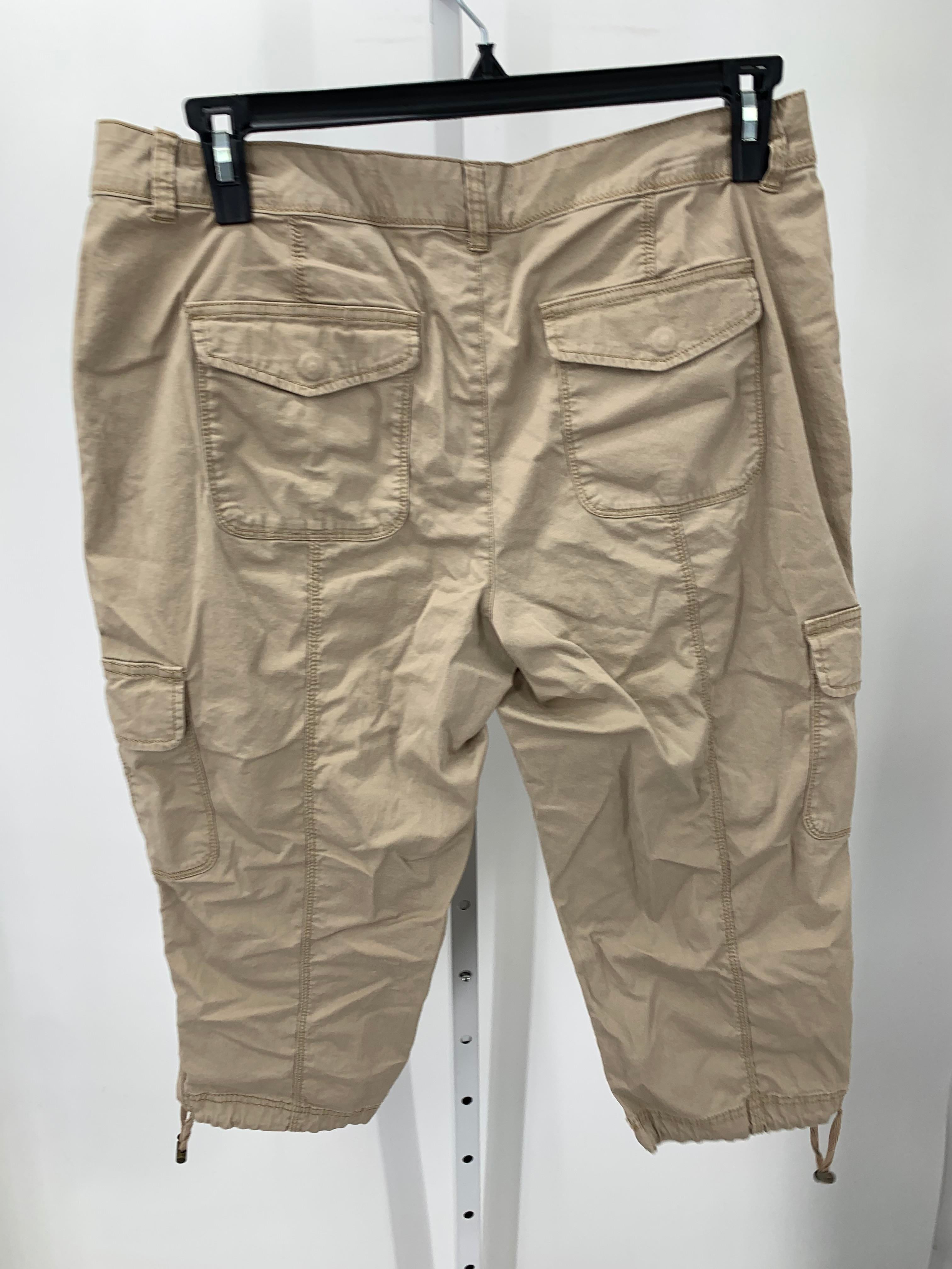 Time and Tru Size 16 Misses Capri Pants