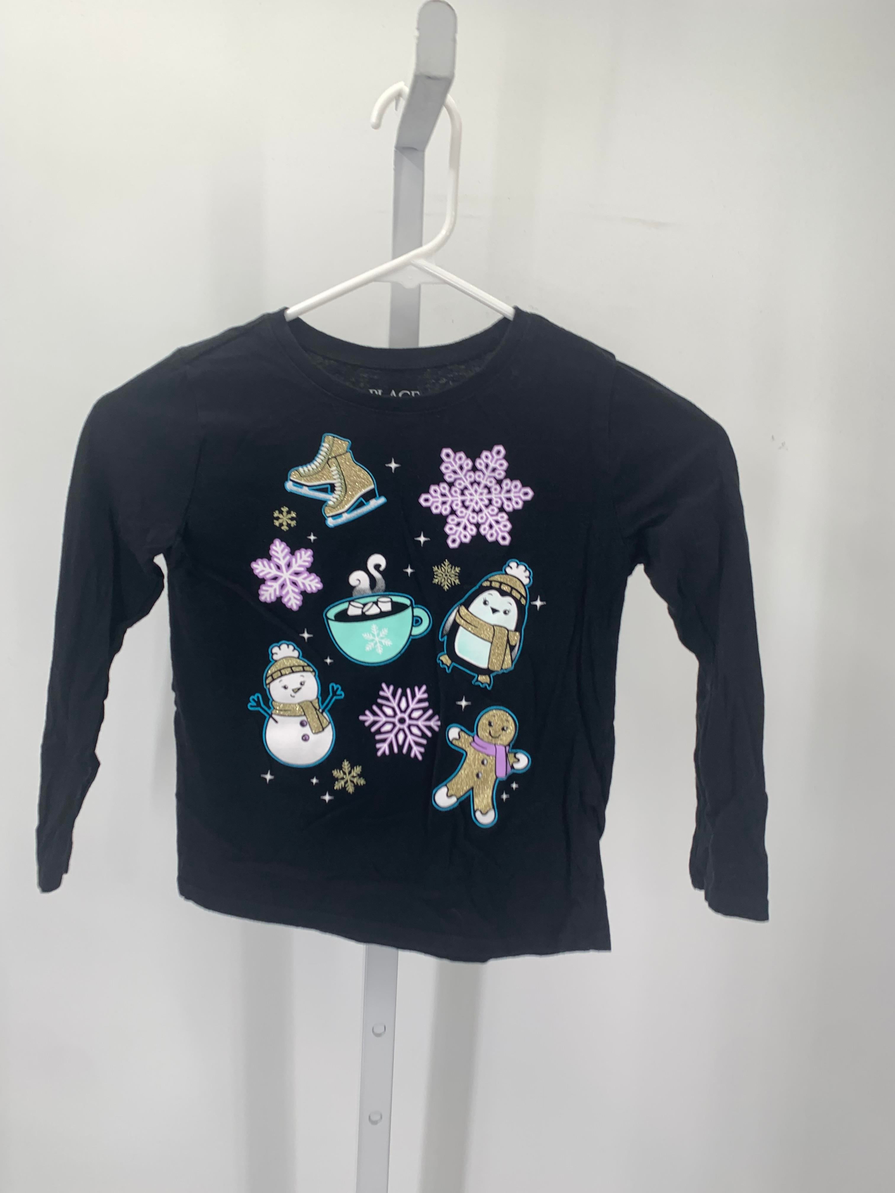 Children's Place Size 5-6 Girls Long Sleeve Shirt