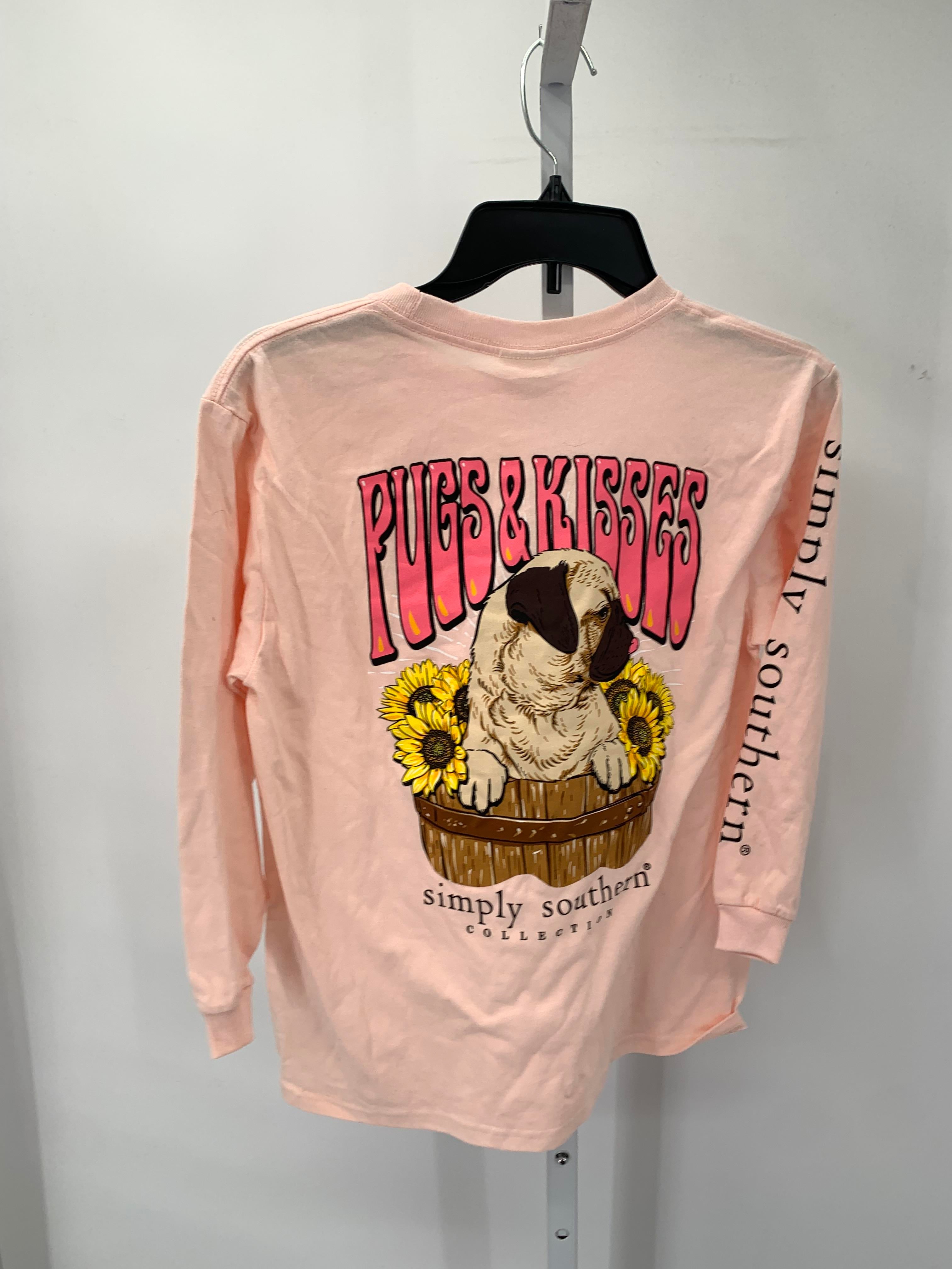 Size 8-10 Girls Long Sleeve Shirt