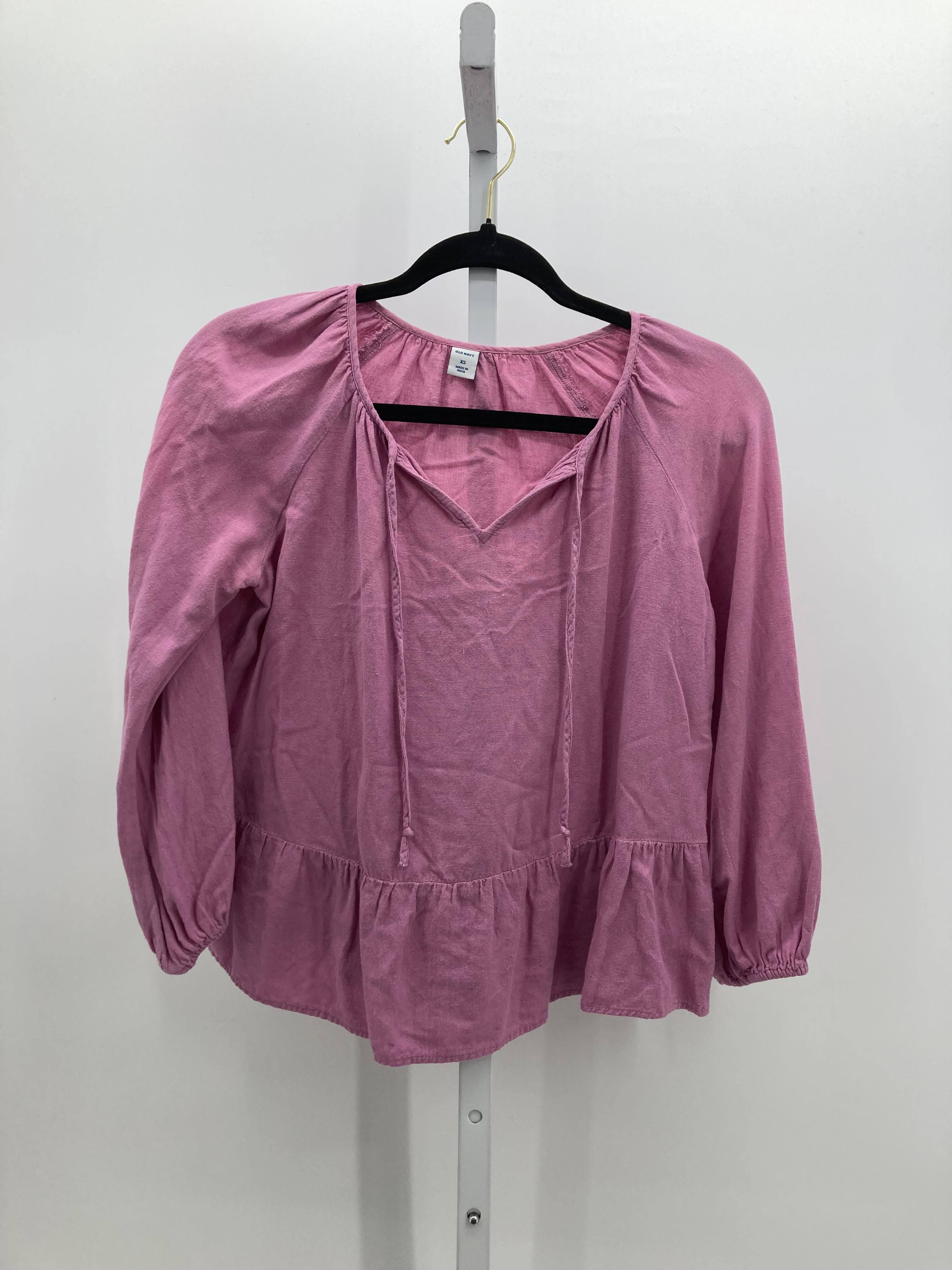 Old Navy Size X Small Misses Long Sleeve Shirt