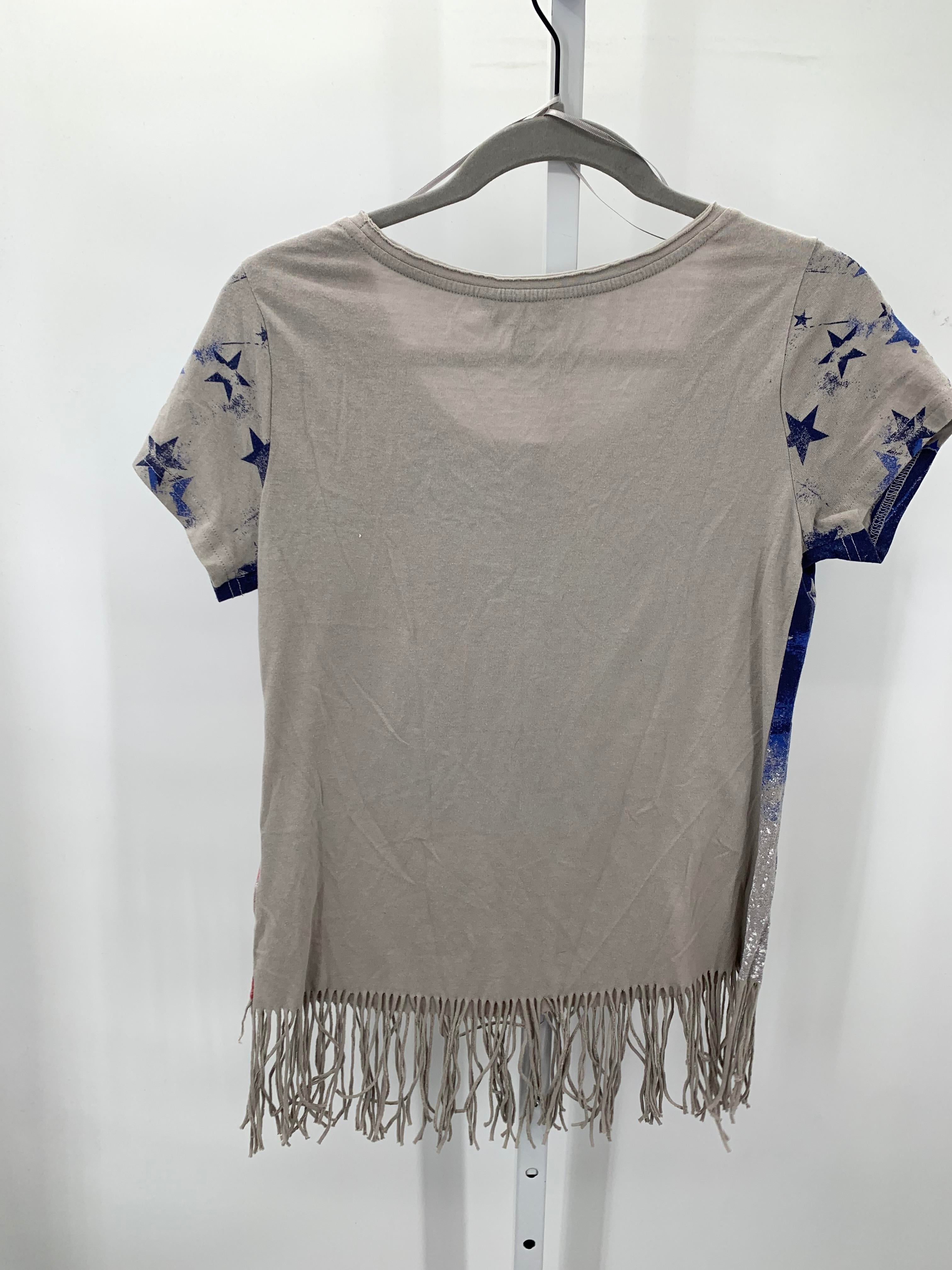 Rock & Republic Size X Small Misses Short Sleeve Shirt