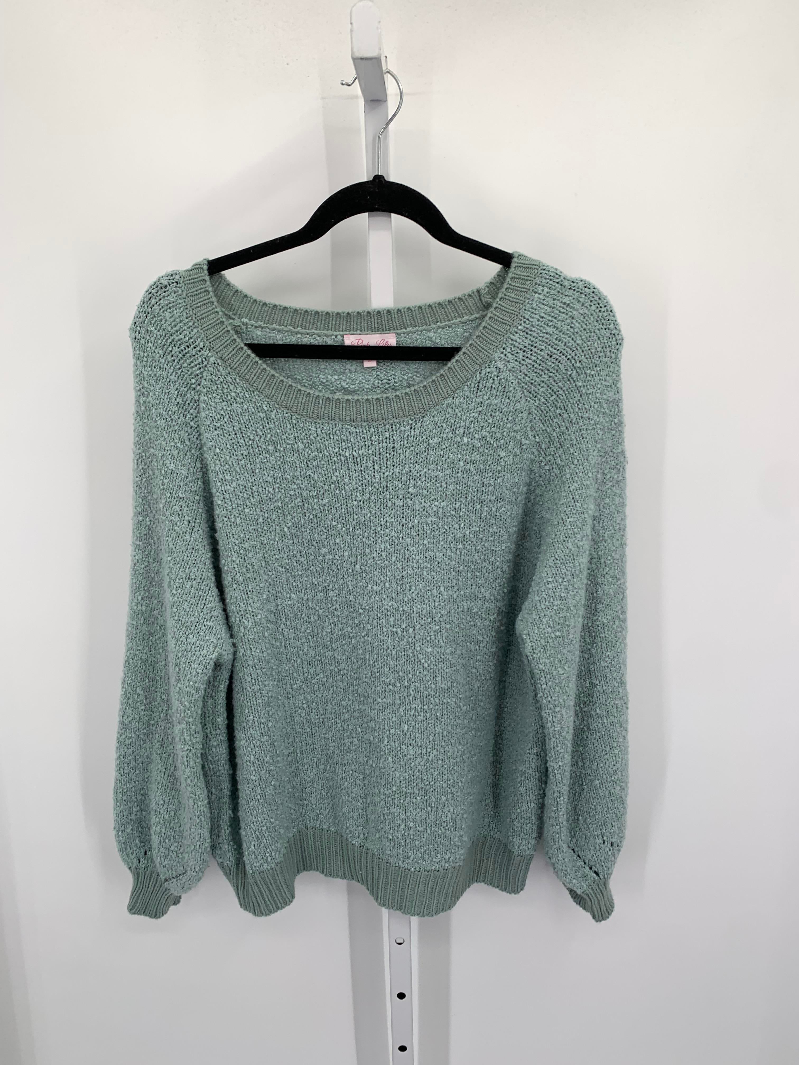 Size Medium Misses Long Slv Sweater