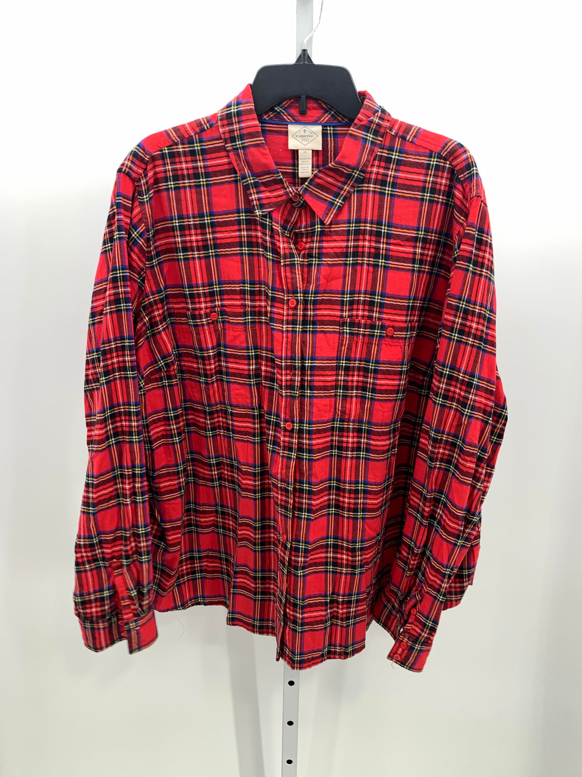 St. Johns Bay Size 3X Womens Long Sleeve Shirt