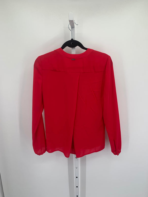 Calvin Klein Size X Small Misses Long Sleeve Shirt