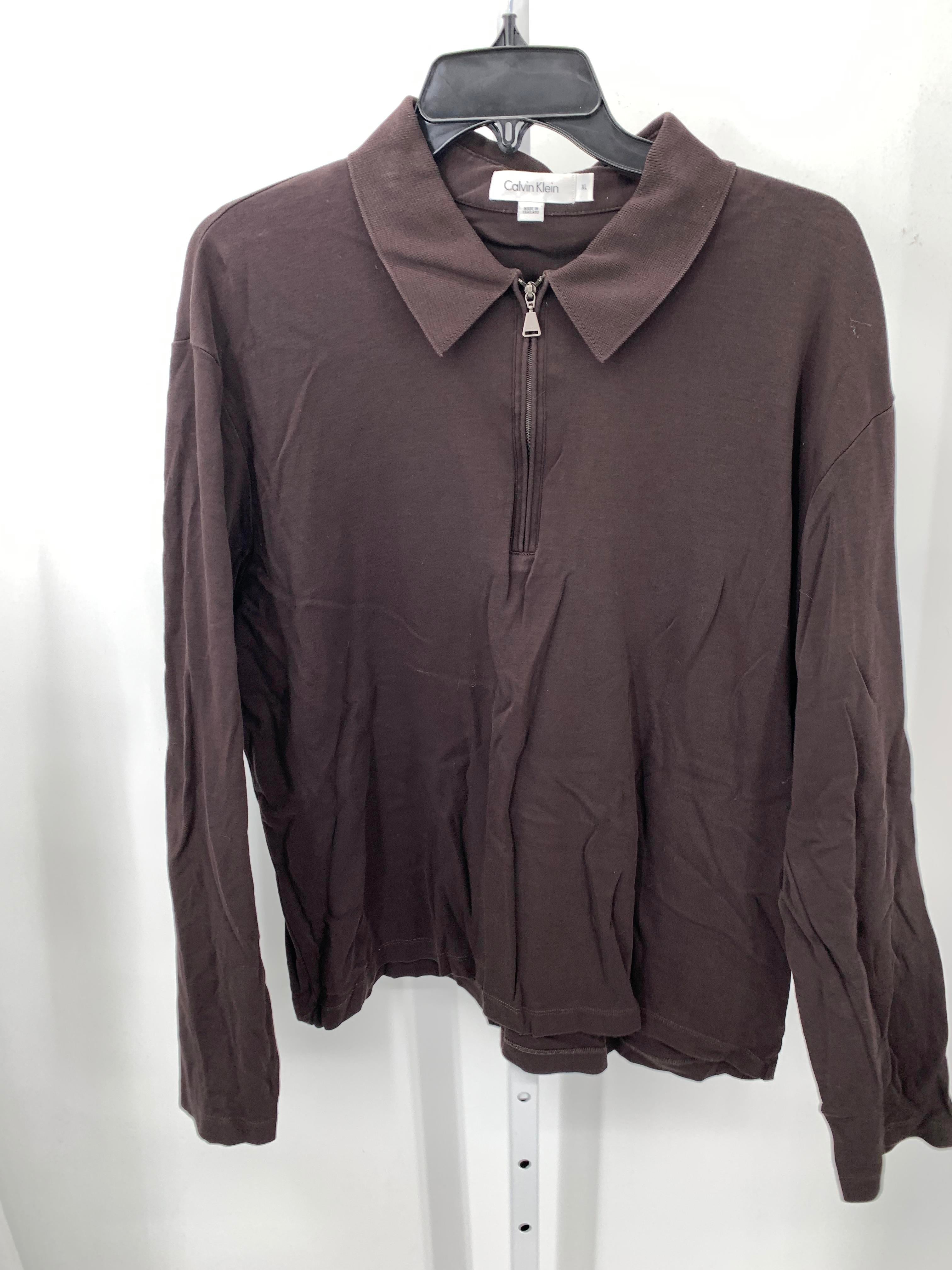 Calvin Klein Size Extra Large Misses Long Sleeve Shirt