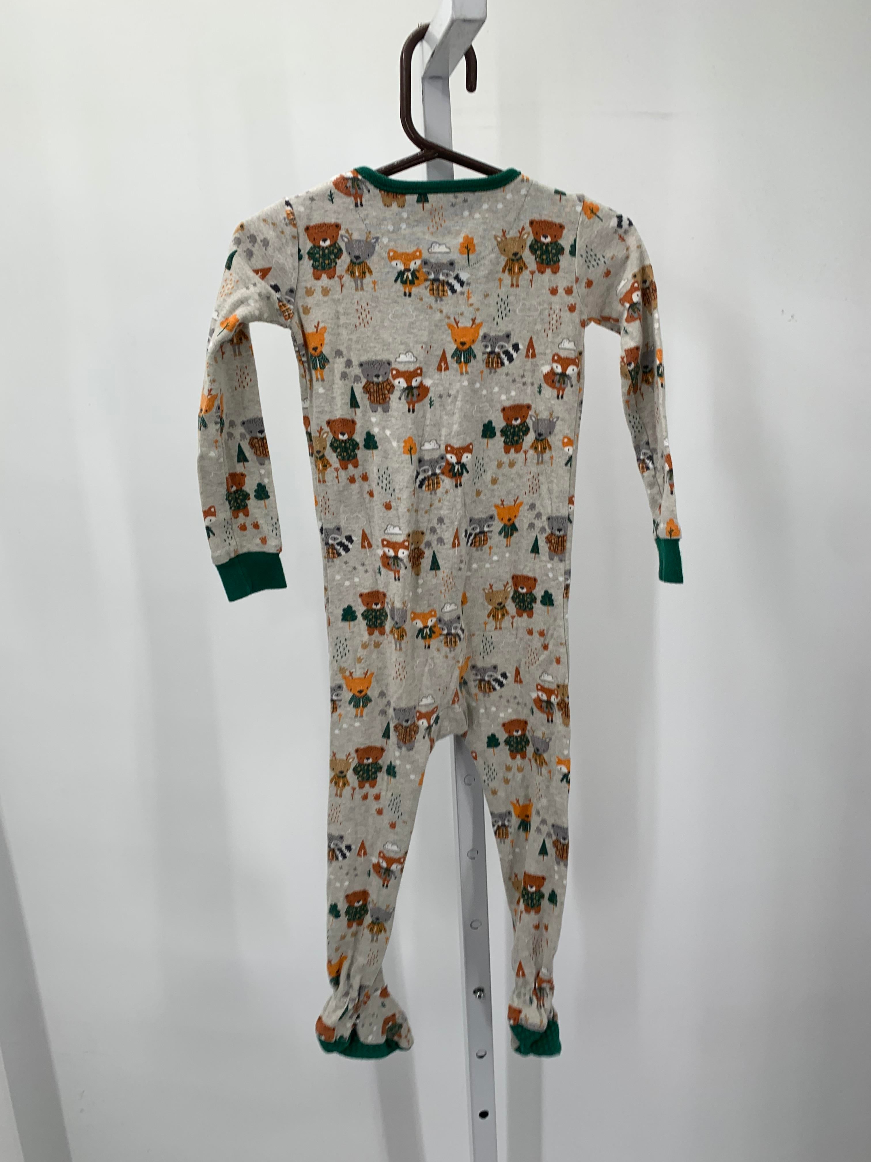 FOREST ANIMALS ZIP KNIT