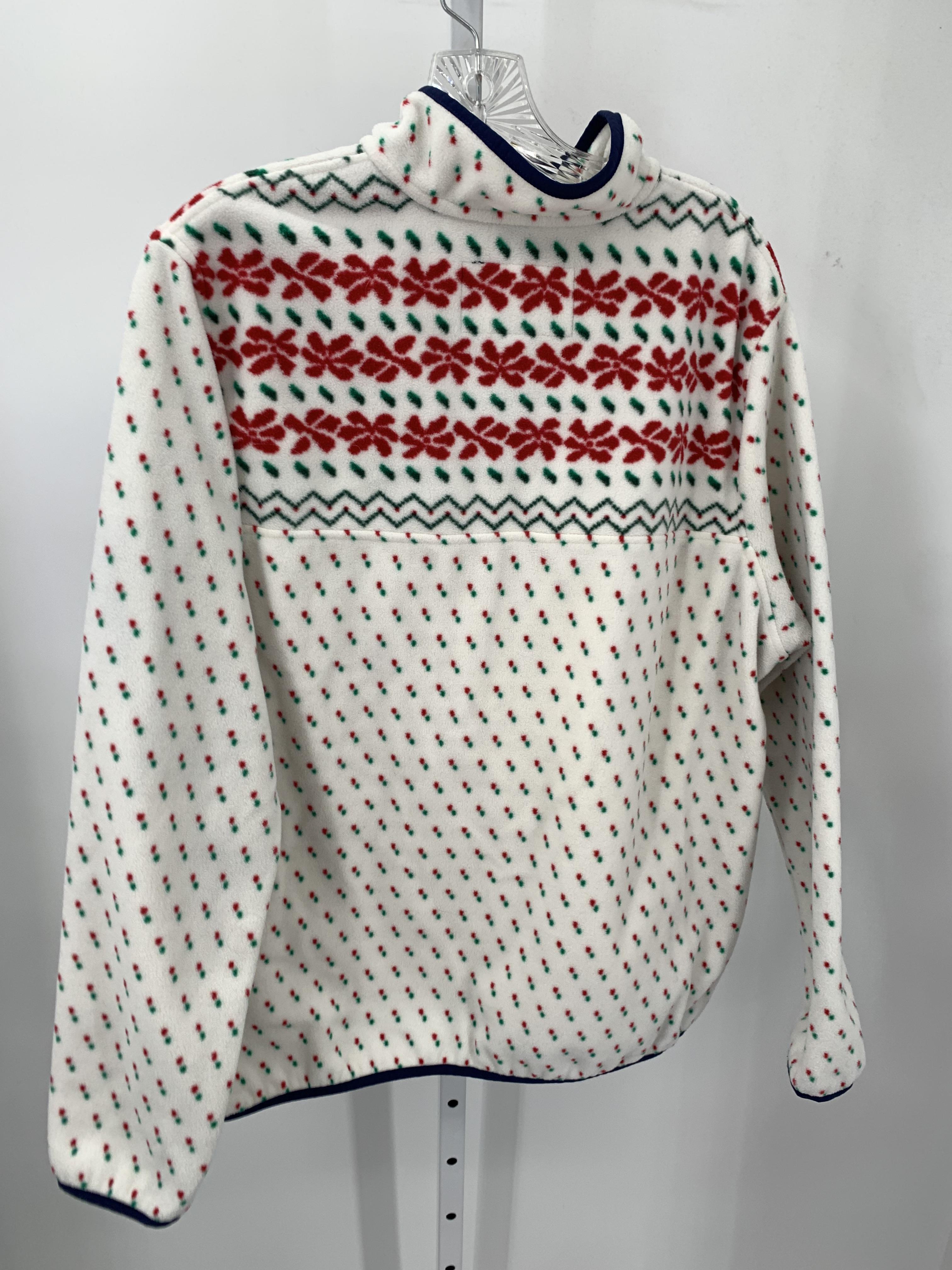 Lands End Size Extra Large Misses Long Sleeve Shirt