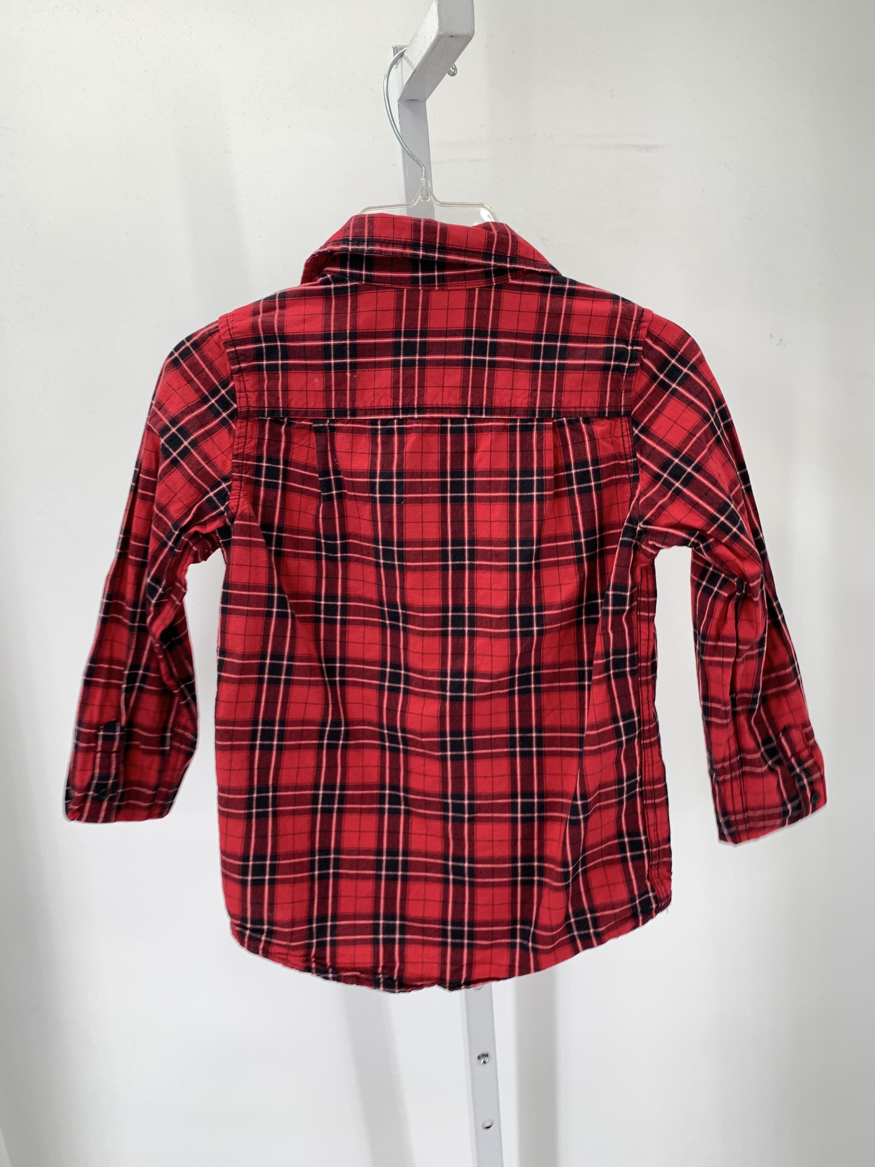 PLAID BTN DOWN