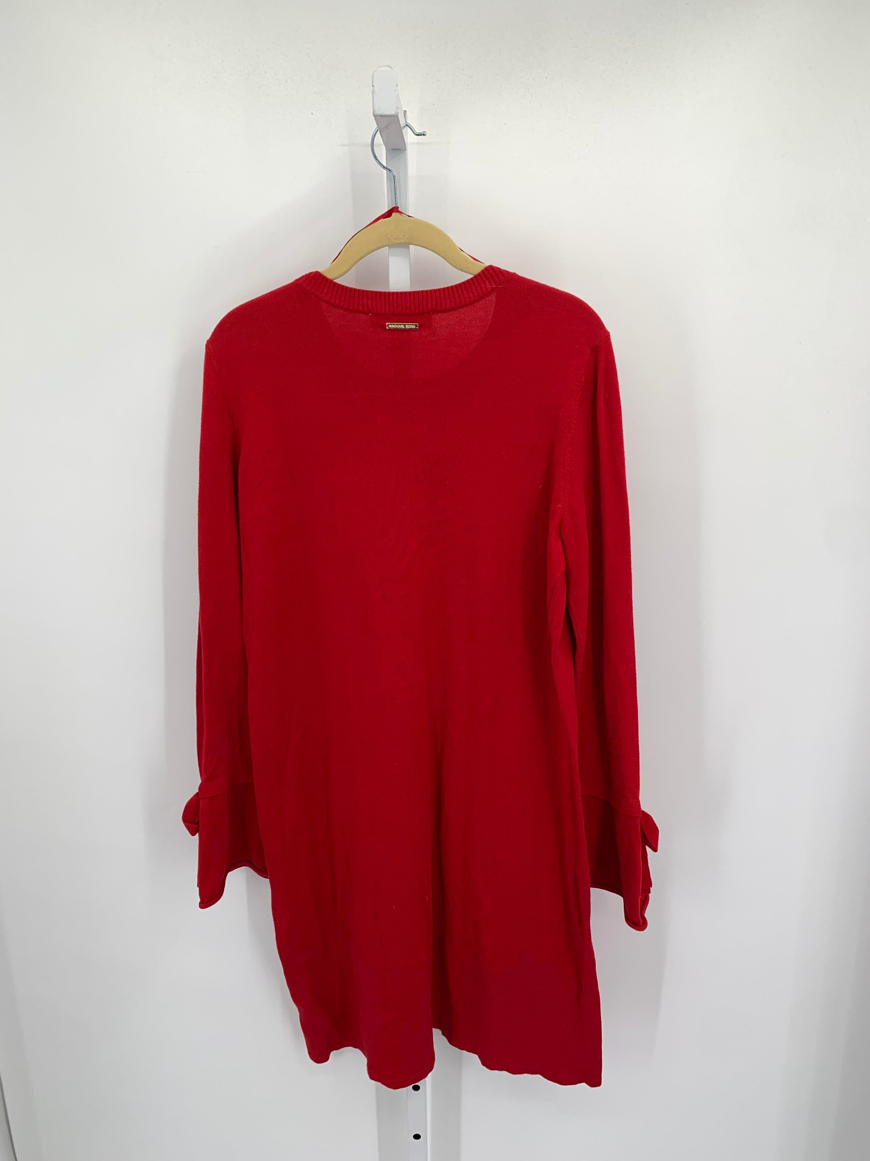 Michael Kors Size Large Misses Long Sleeve Dress