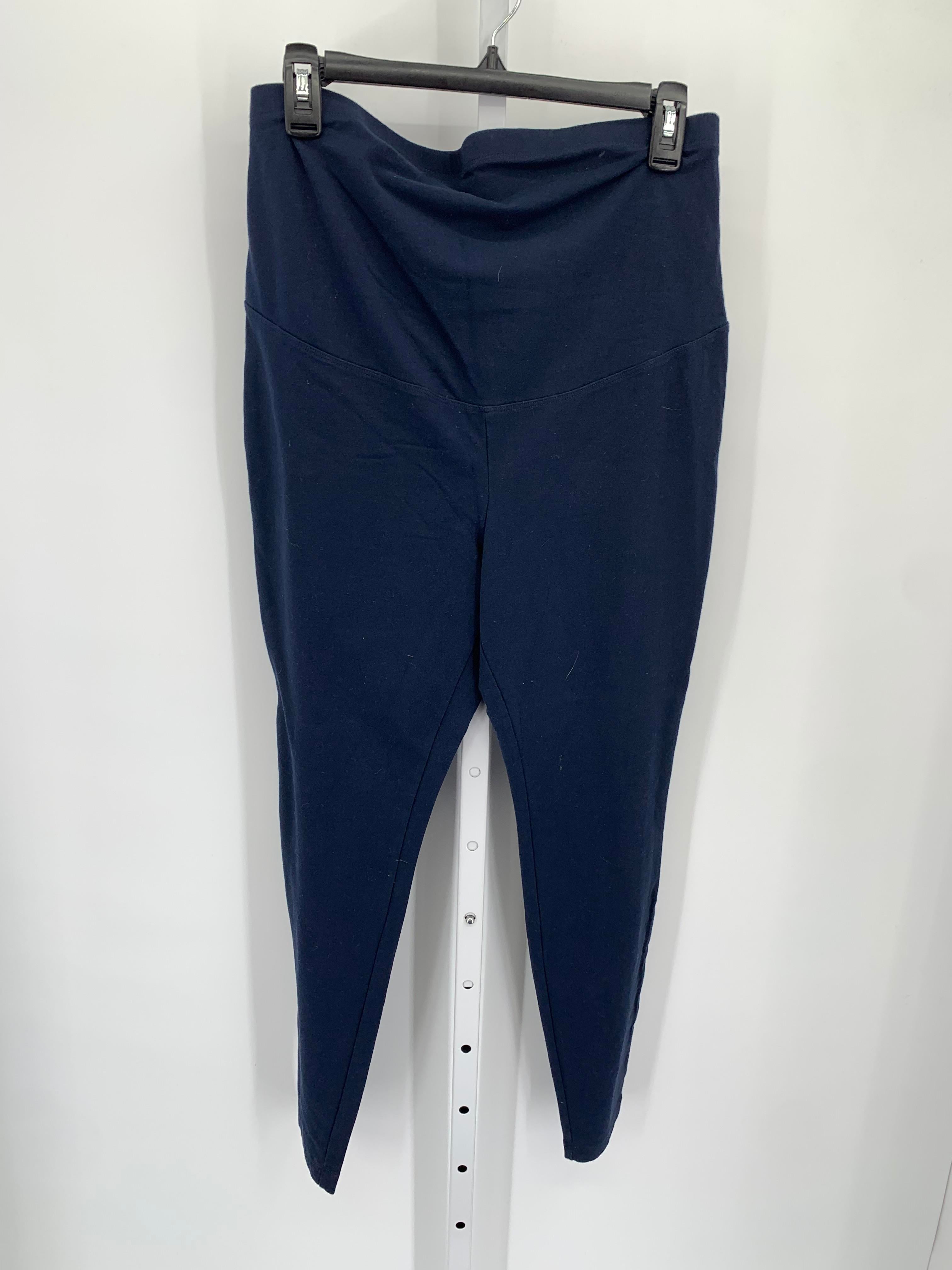 Old Navy Navy Size Large Maternity Pants