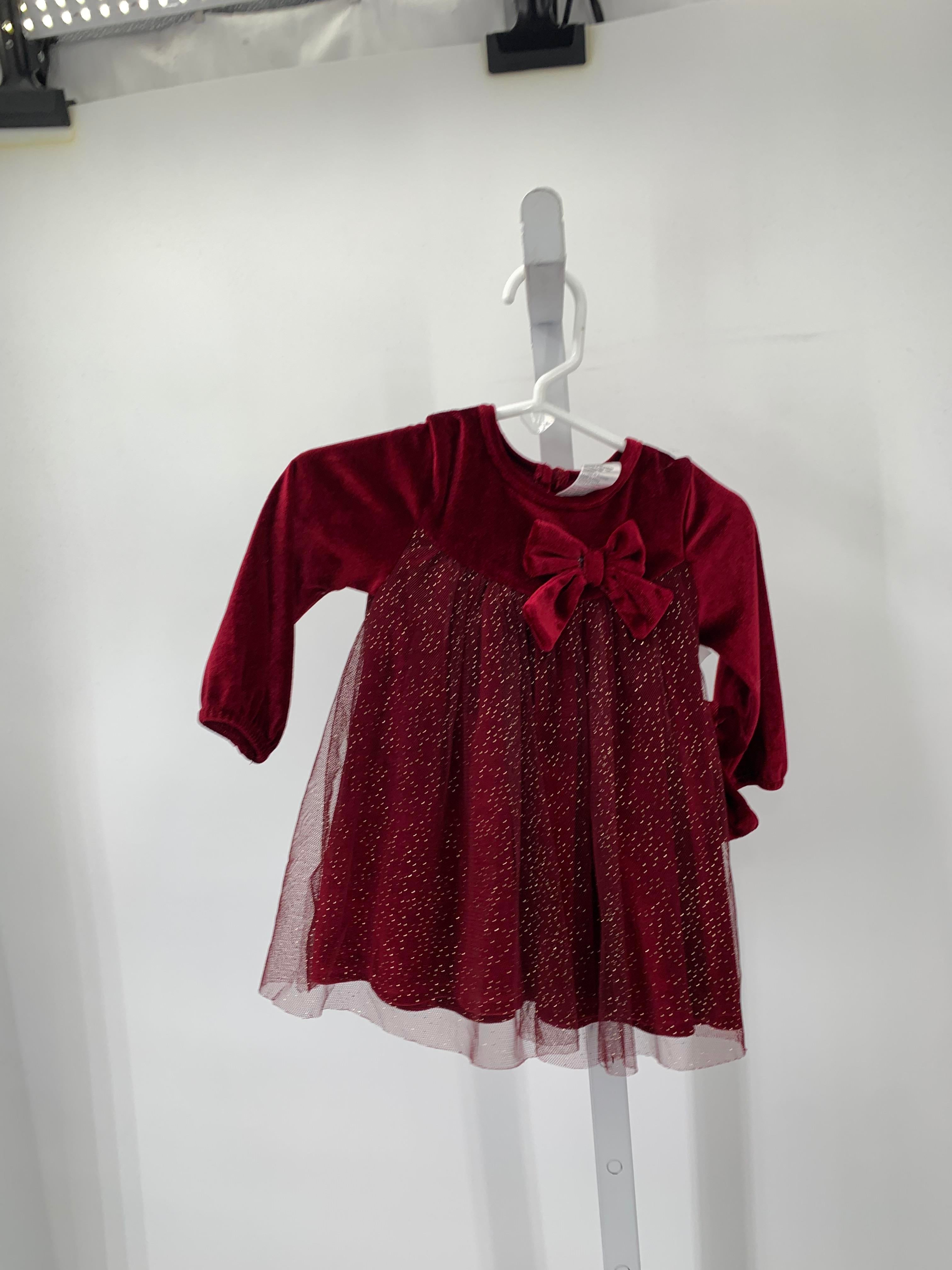 Baby Starters Size 9 Months Girls Long Sleeve Dress