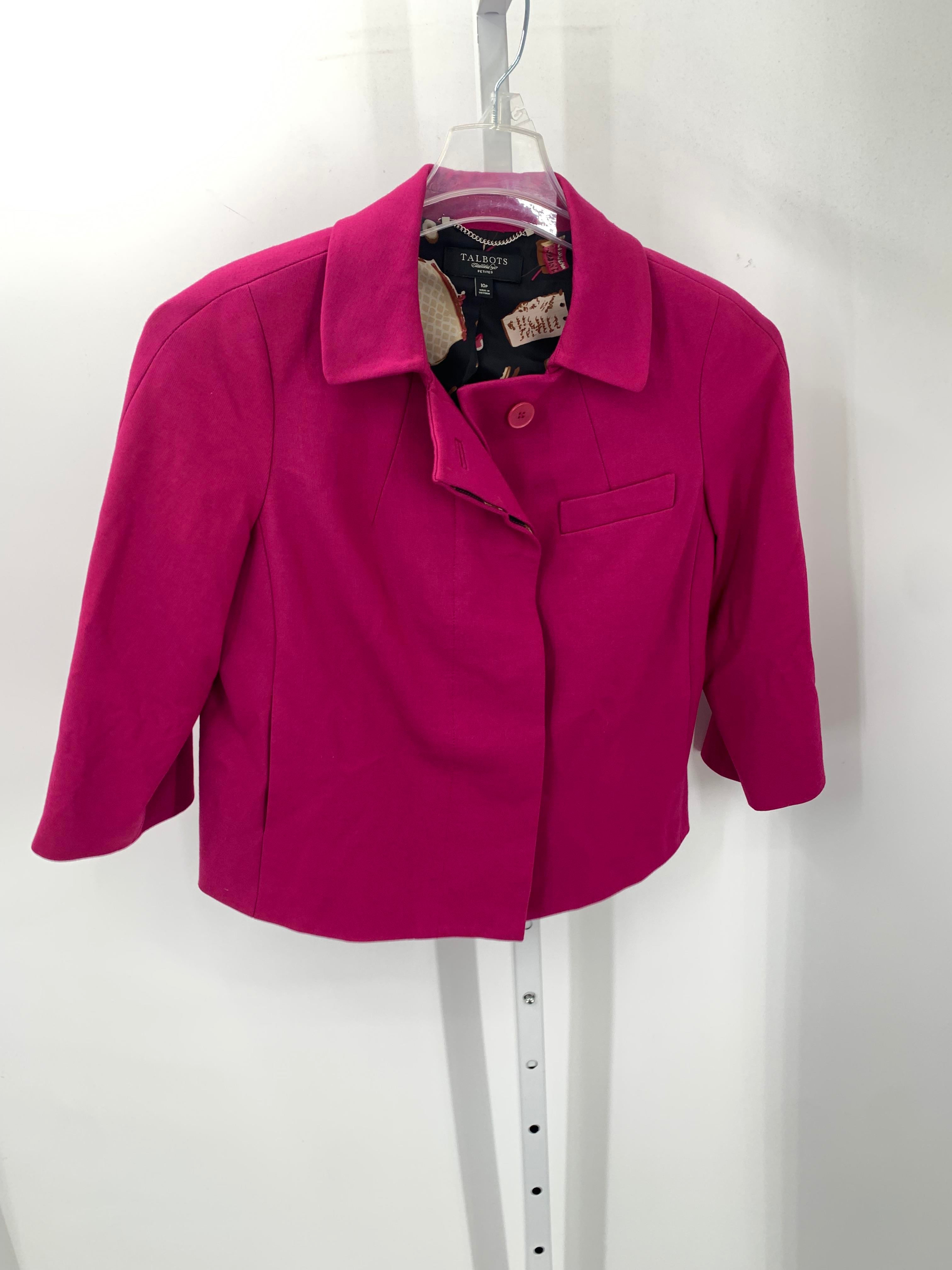 Talbots Size 10 Petite Petite Blazer
