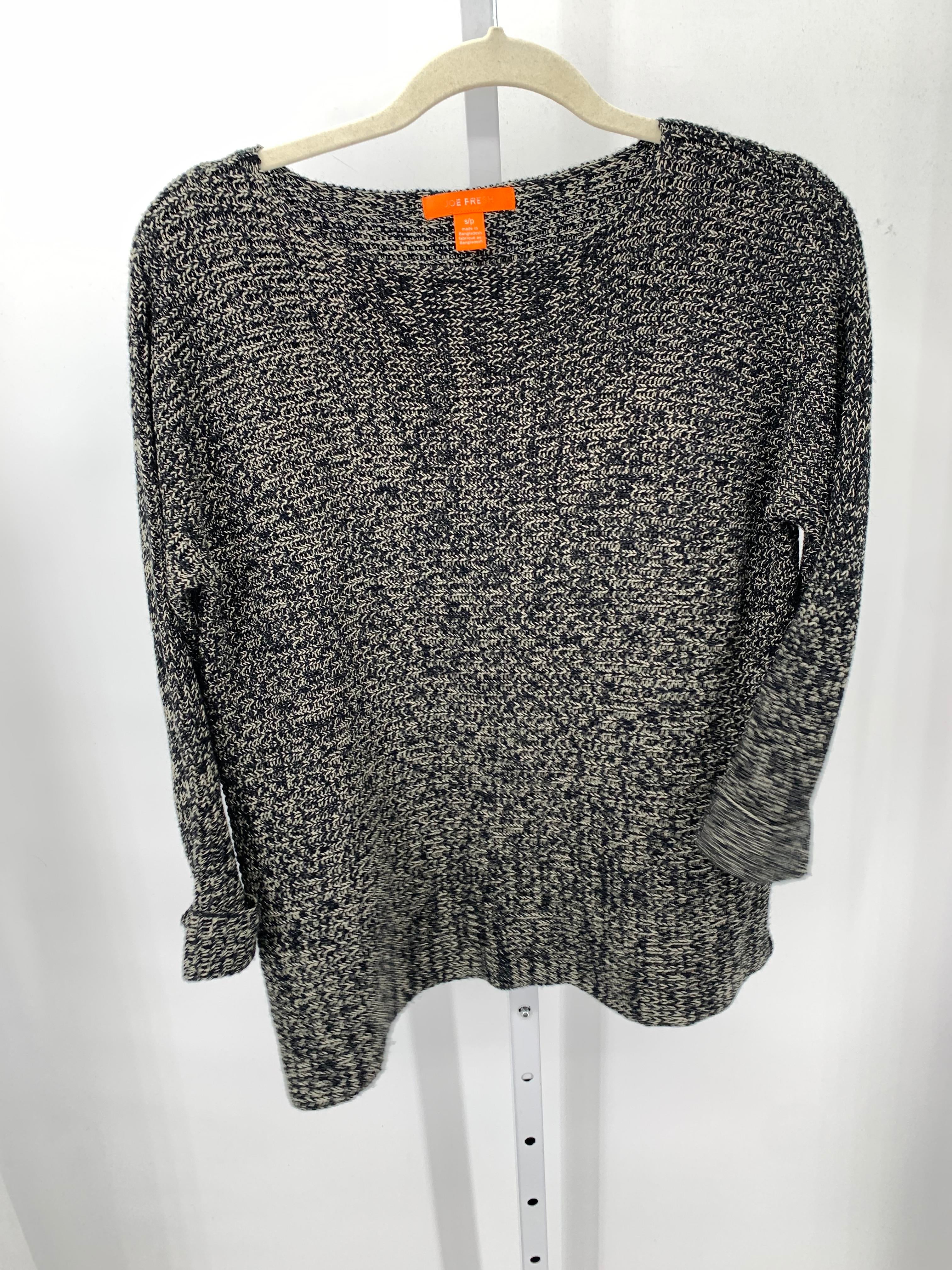 Joe Fresh Size Small Misses 3/4 Sleeve Sweater