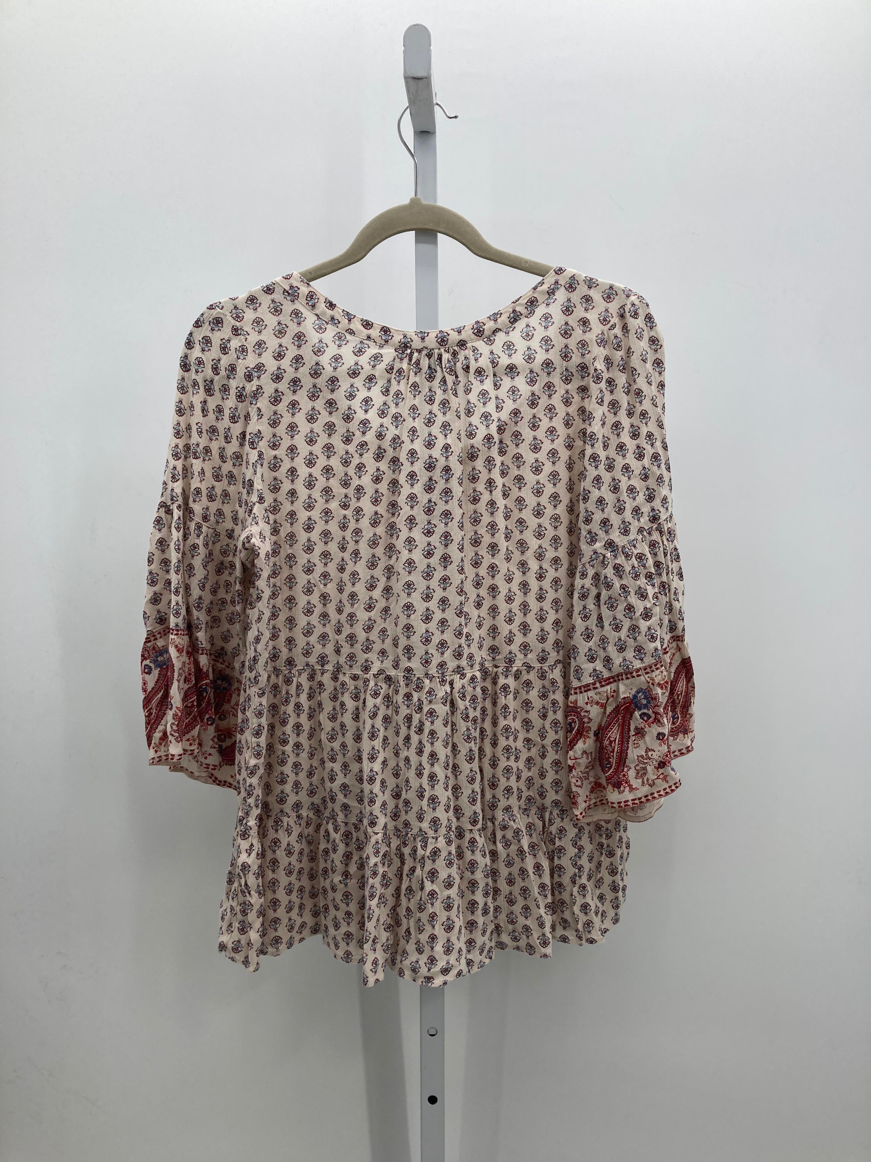American Eagle Size Medium Juniors 3/4 Sleeve Shirt