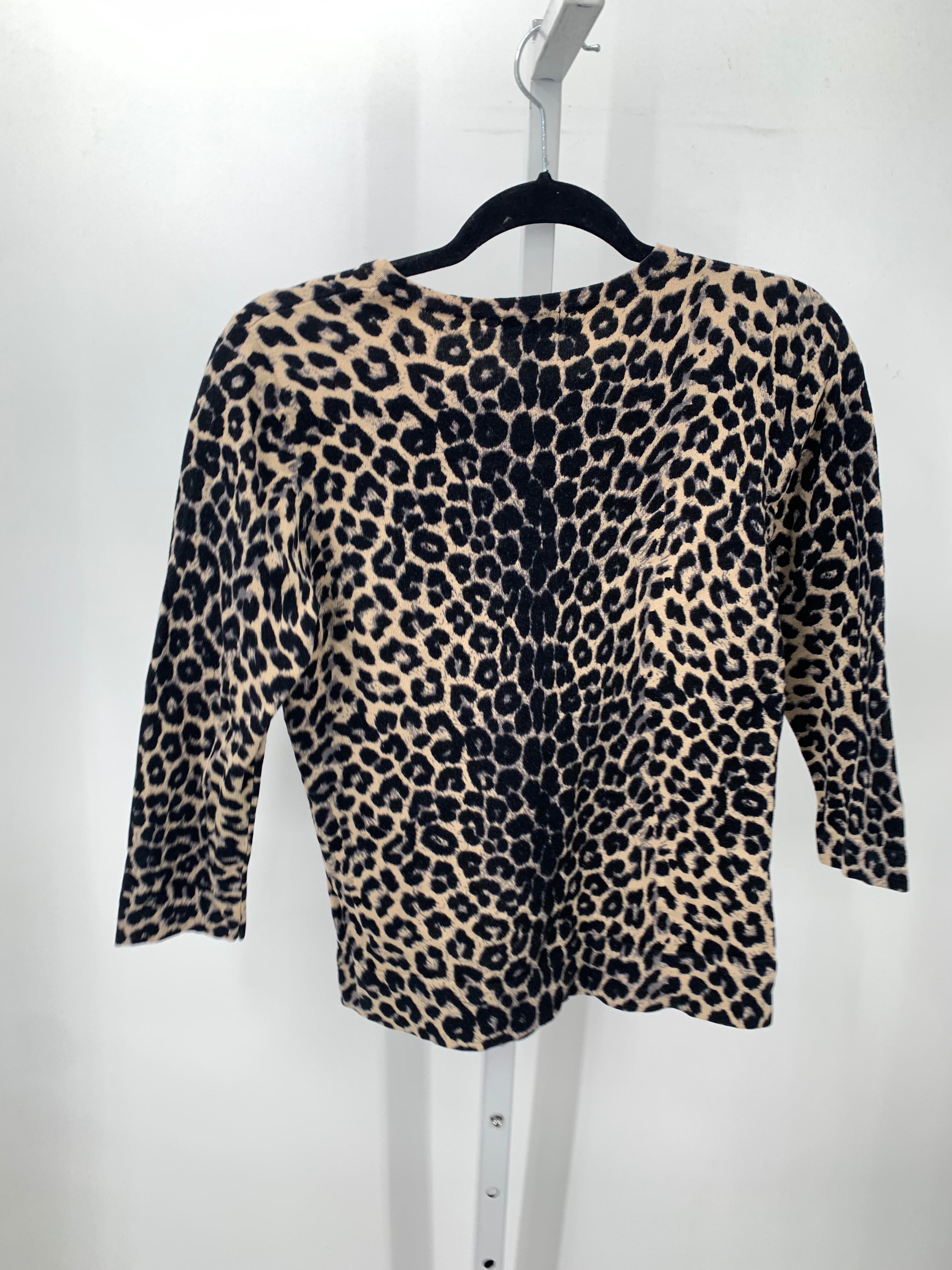 Willi Smith Size Medium Misses 3/4 Sleeve Sweater