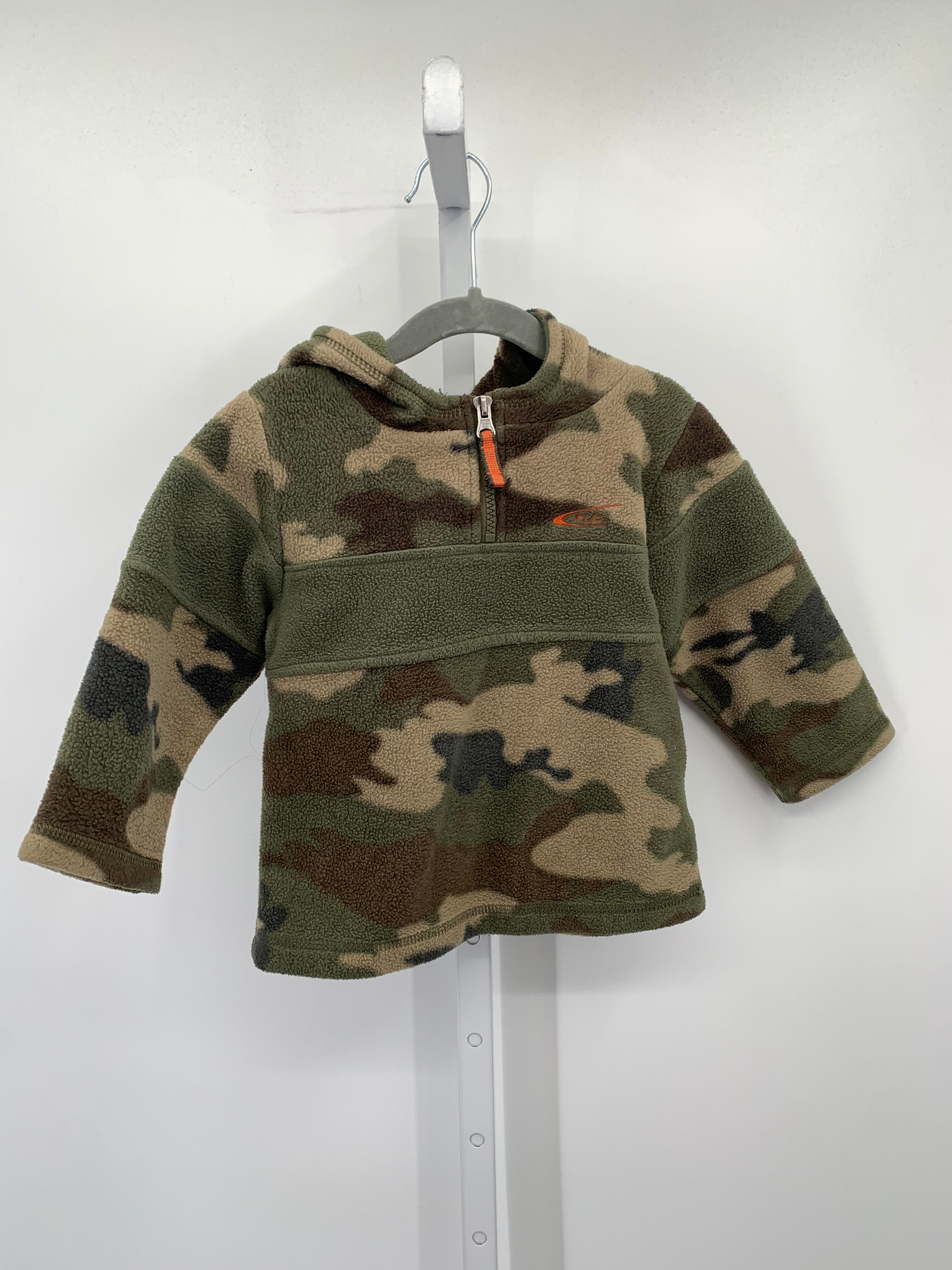 CAMO HOODED FLEECE