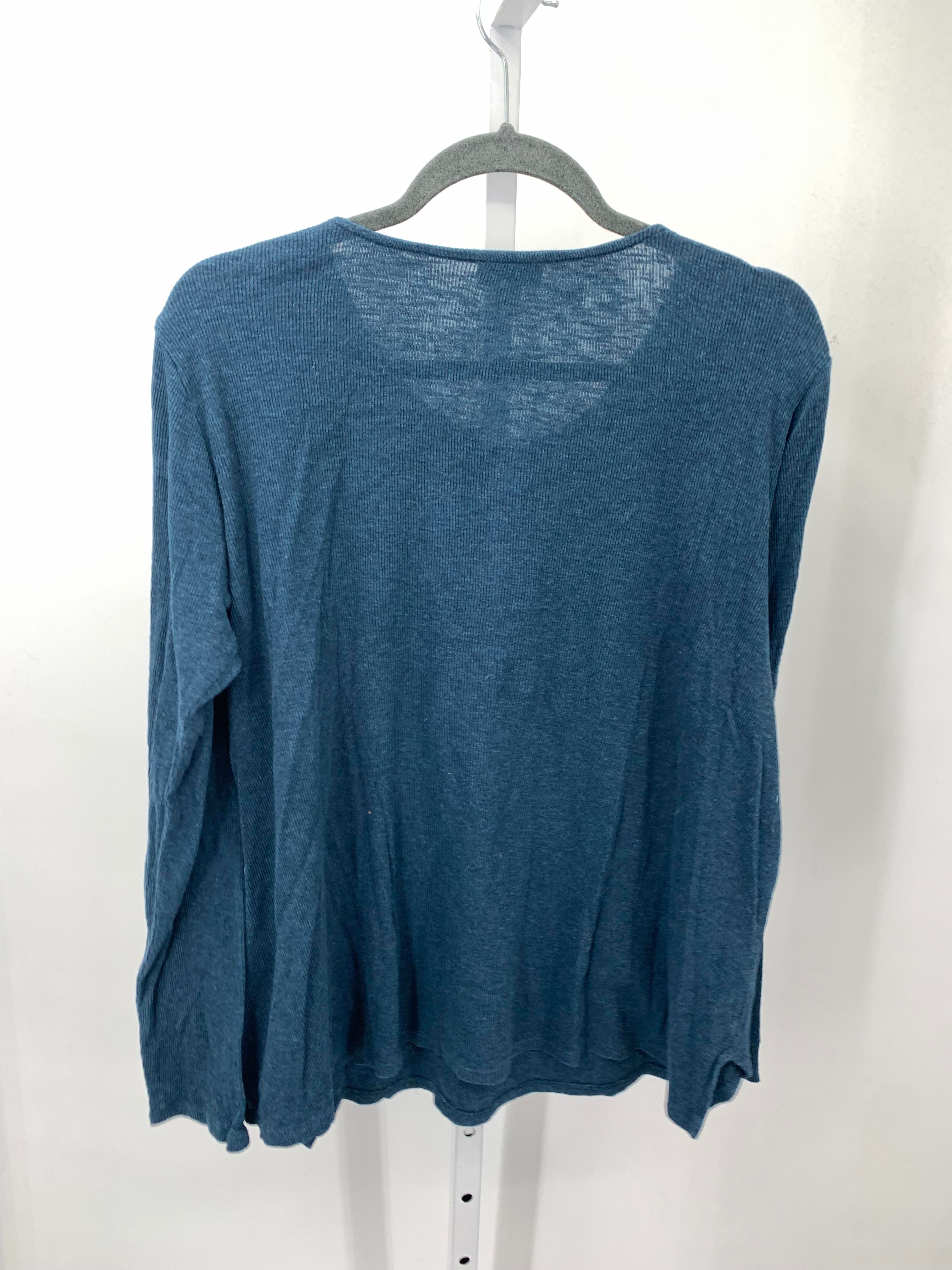 J-Jill Size Large Misses Long Sleeve Shirt