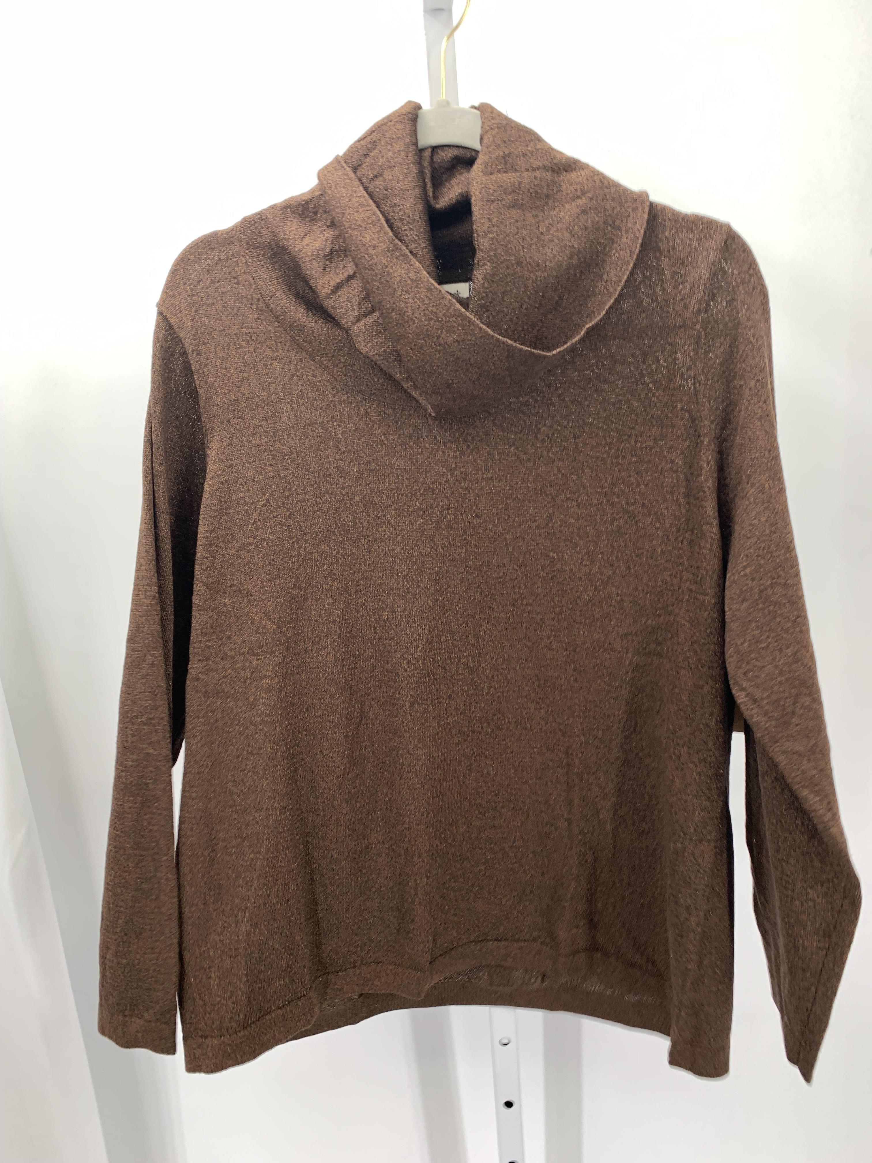 Coldwater Creek Size 1X Womens Long Slv Sweater