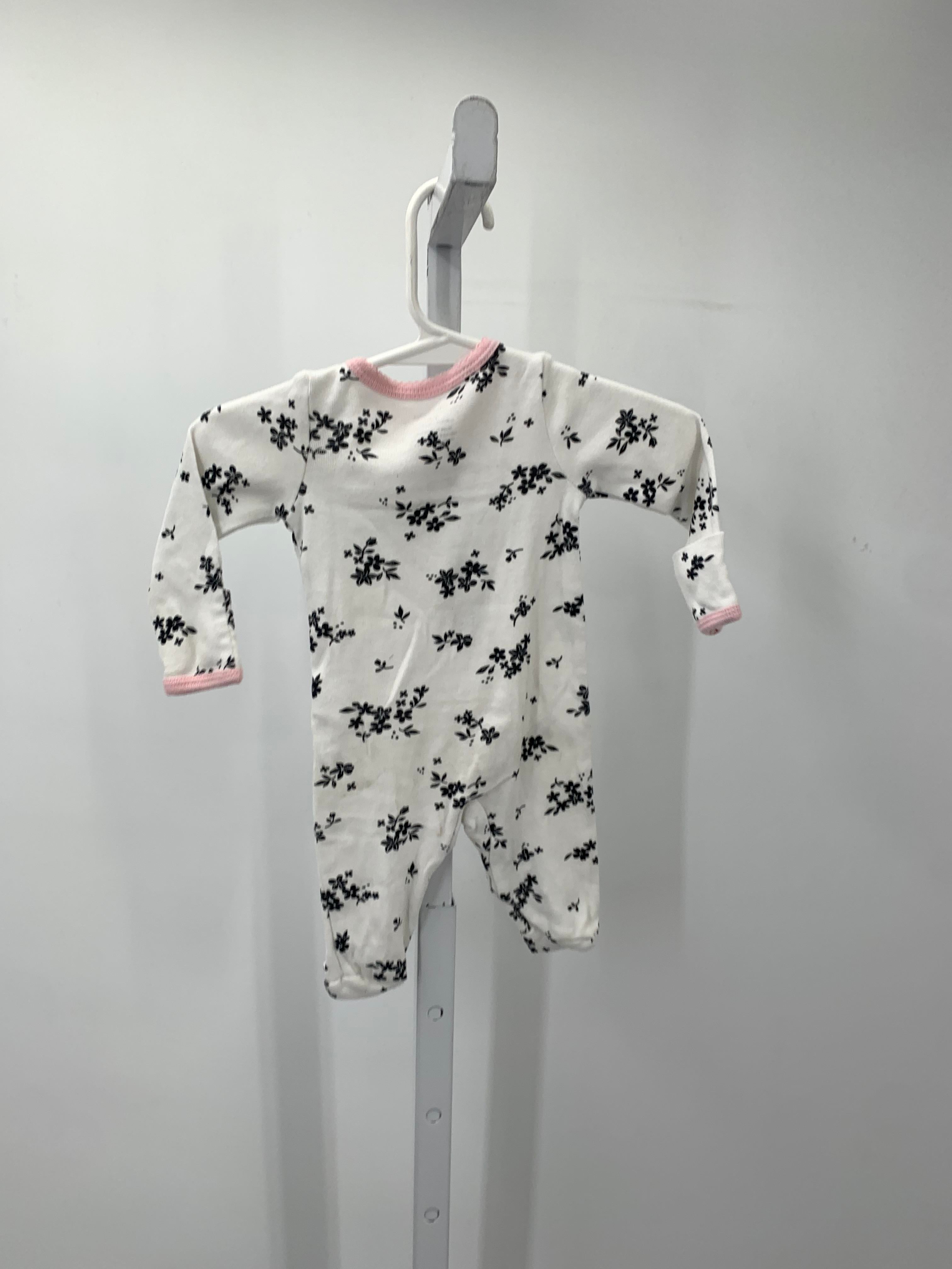 Carters Size Newborn Girls Long Slv. Romper