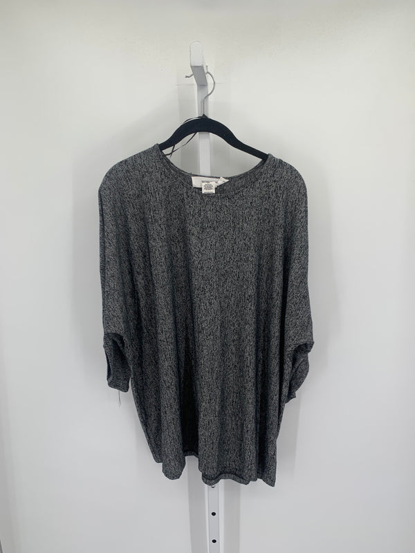 Workshop Size 2X Womens 3/4 Sleeve Shirt