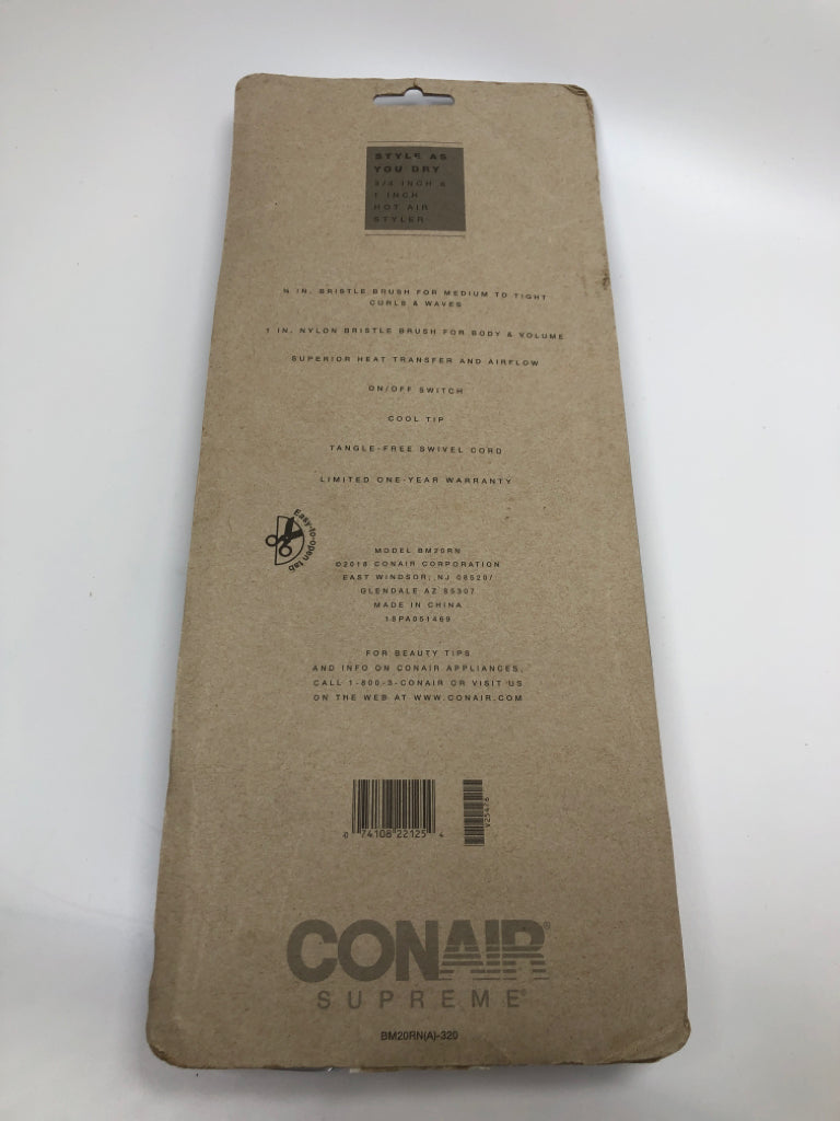 NIP CONAIR SUPREME CURLING IRON.