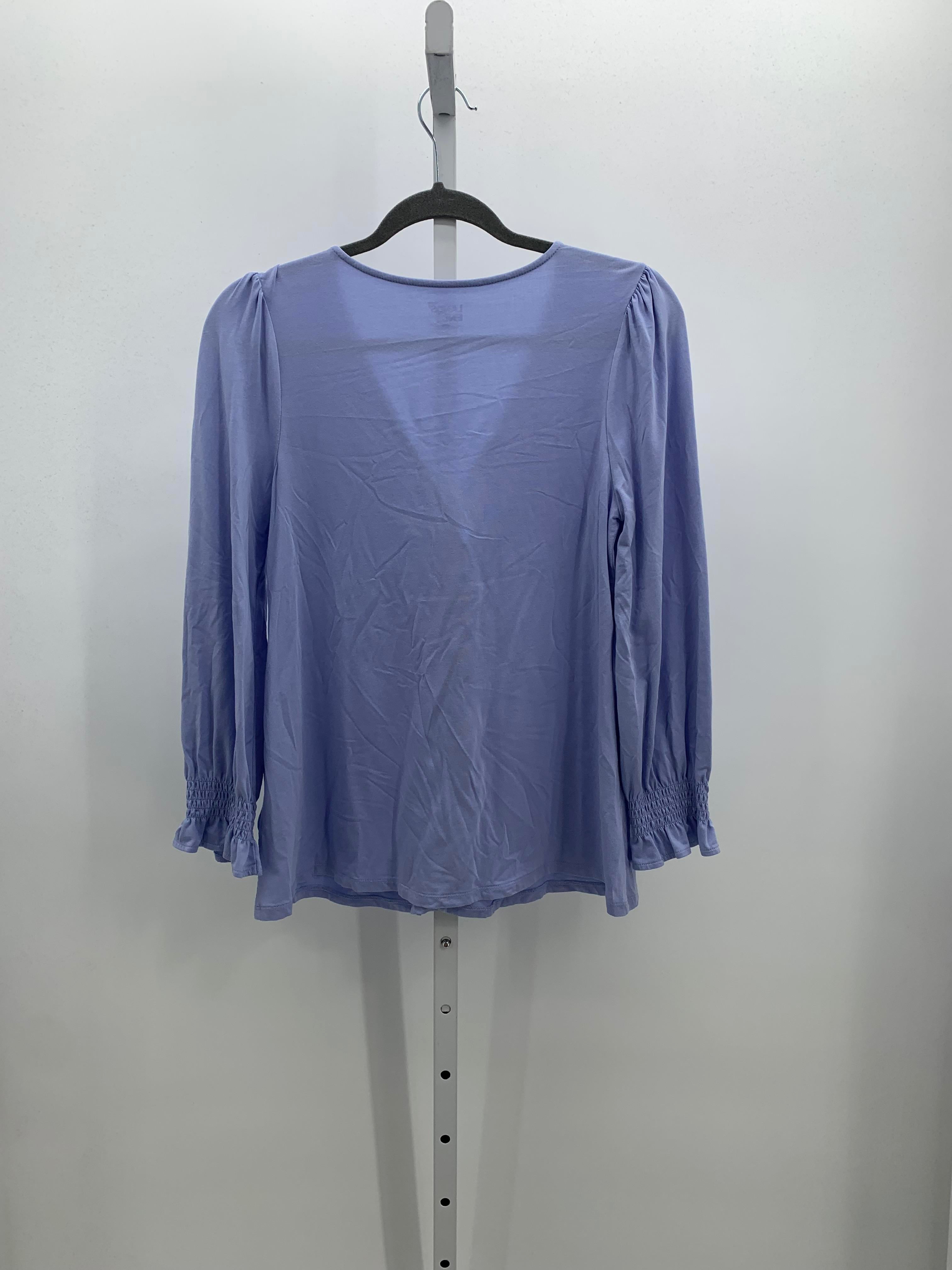 Lands End Size X Small Misses Long Sleeve Shirt