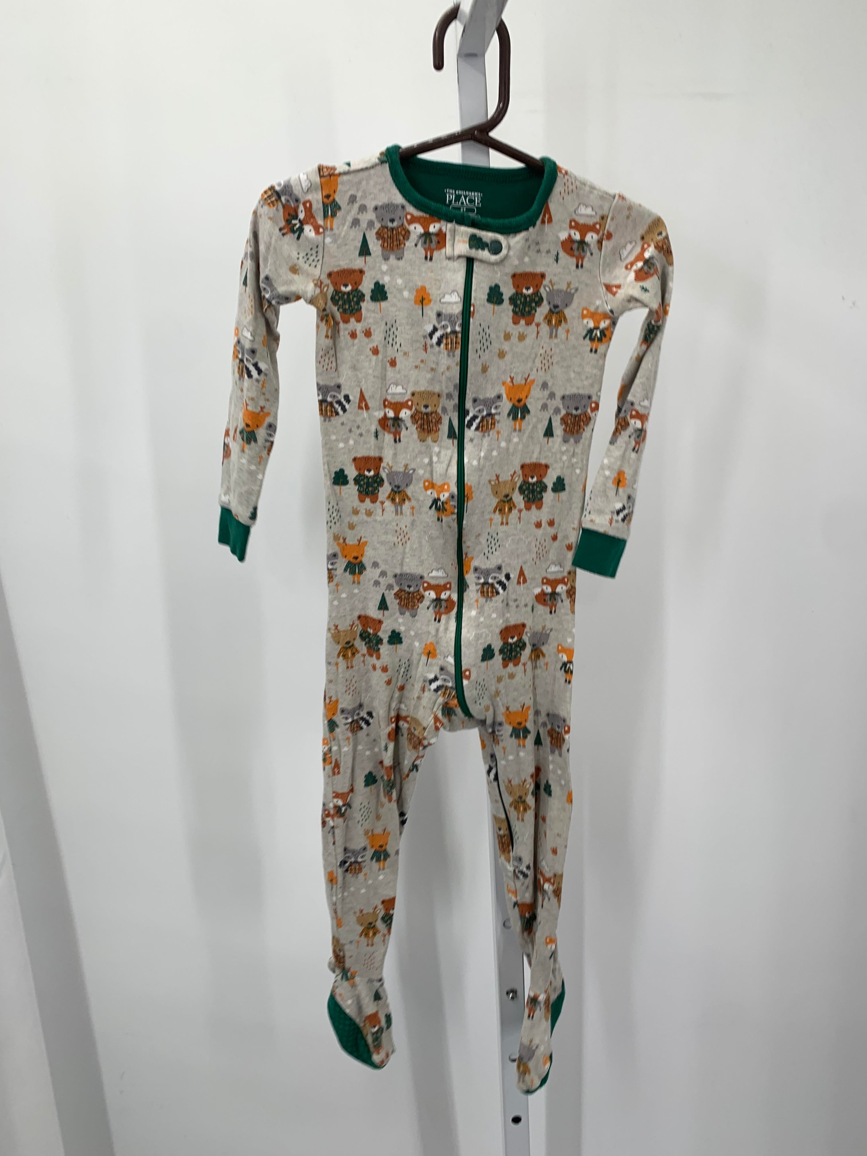 FOREST ANIMALS ZIP KNIT