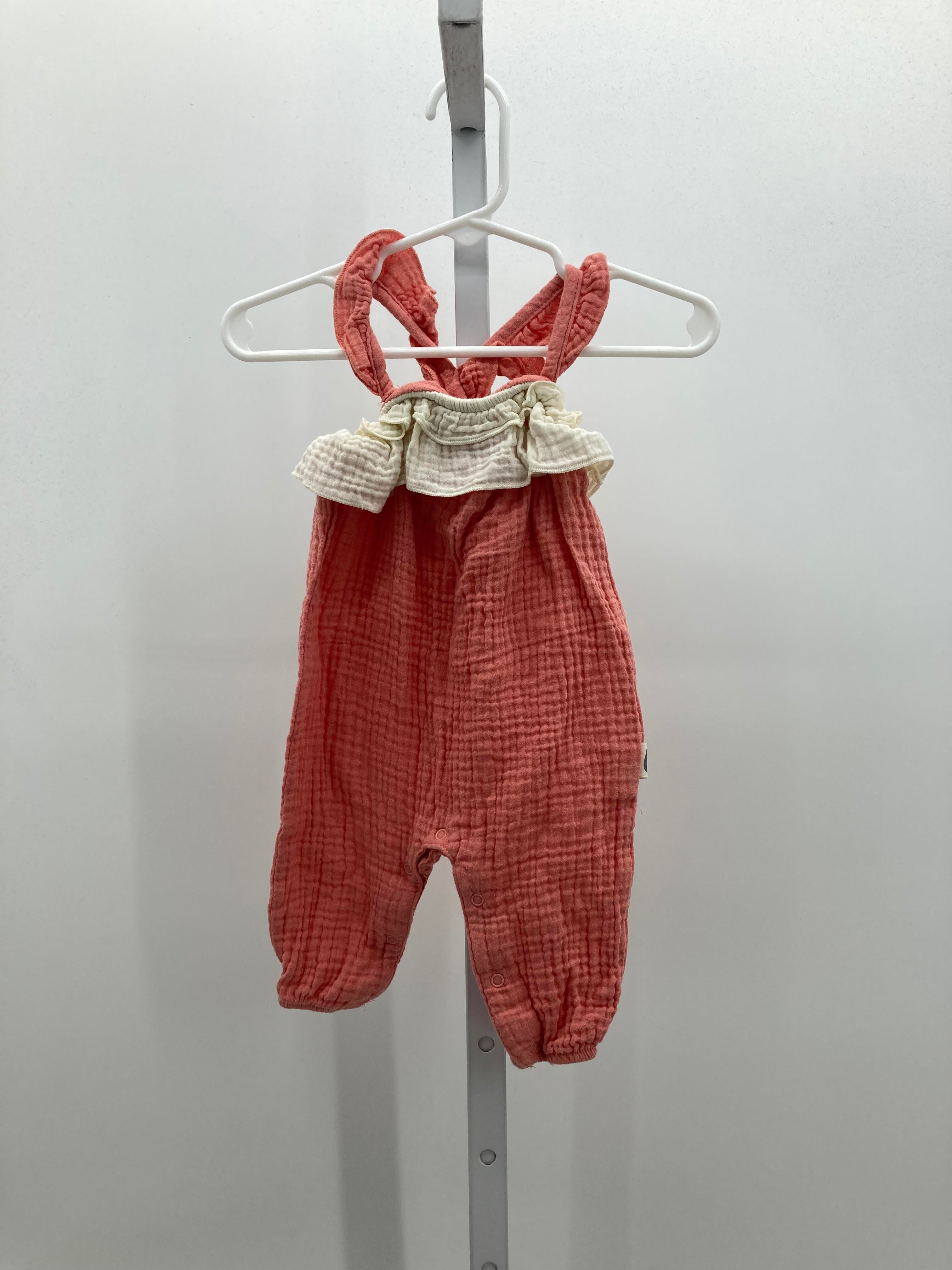 Rabbit + Bear Size 0-3 months Girls Overalls