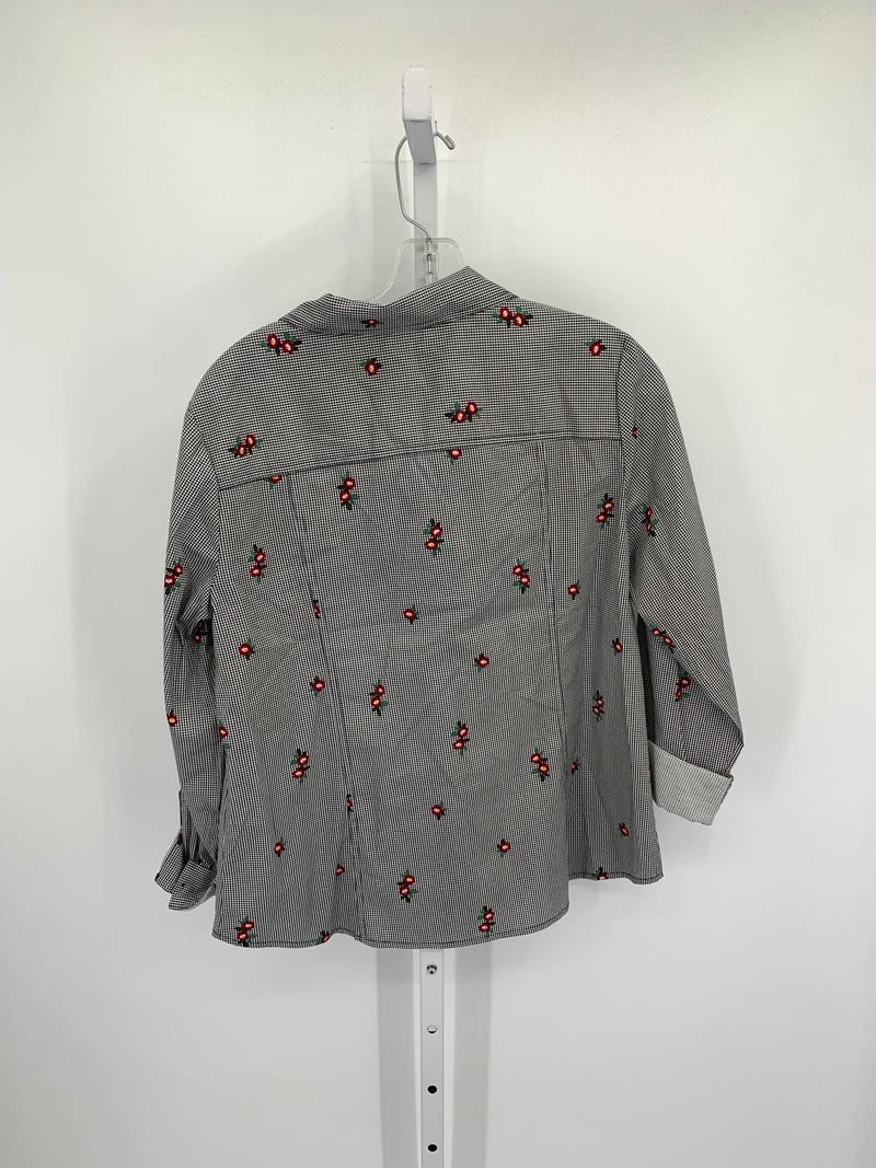 Christopher & Banks Size Medium Misses Long Sleeve Shirt