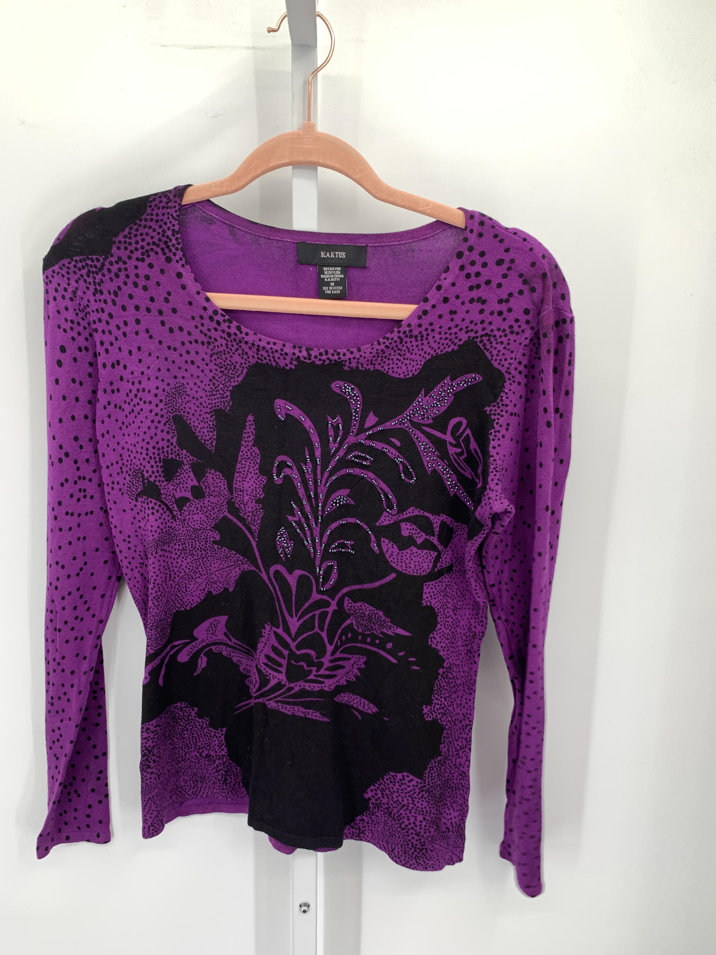 Size Medium Misses Long Slv Sweater