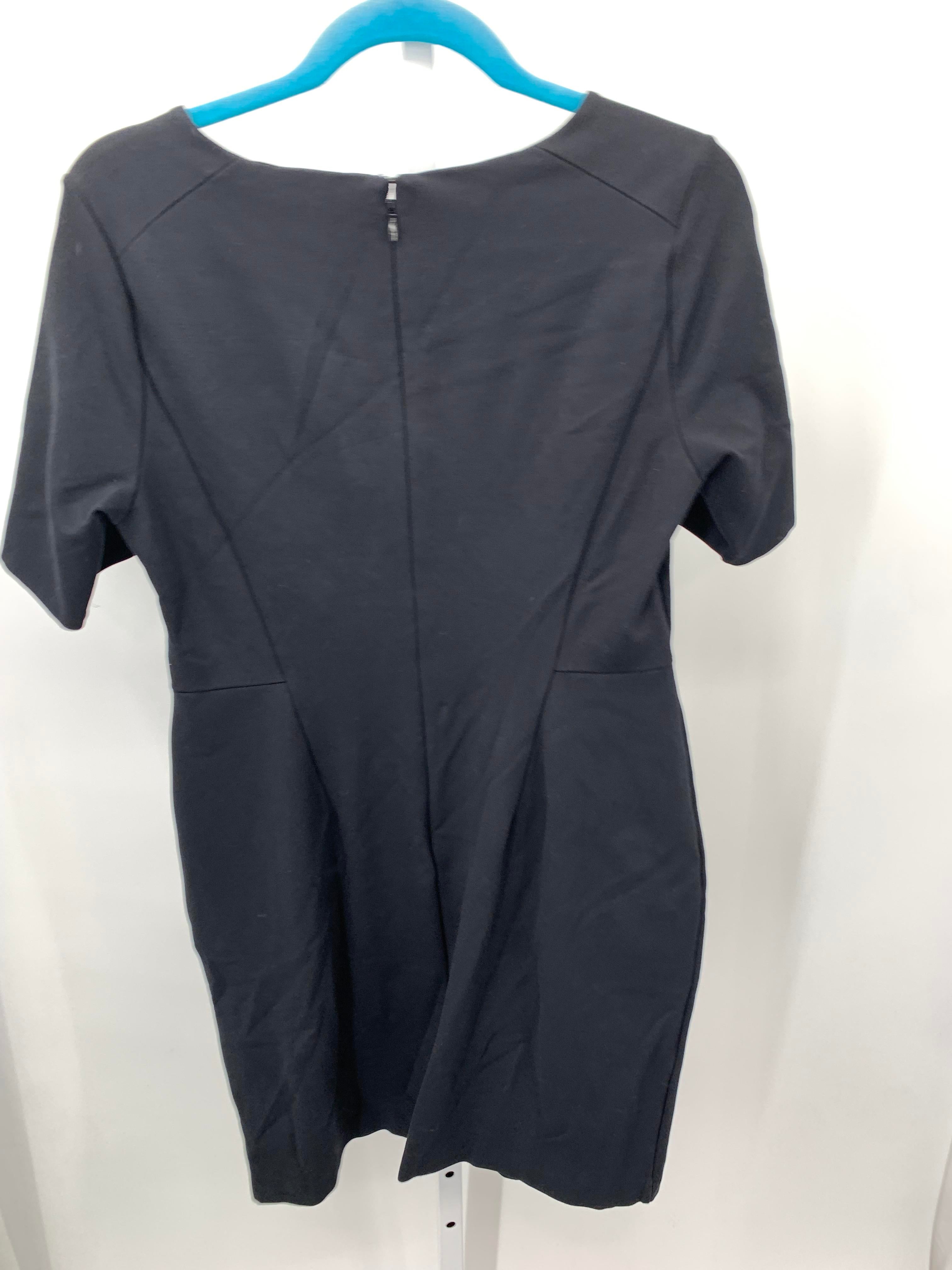 Lands End Size 10 Petite Petite Short Sleeve Dress