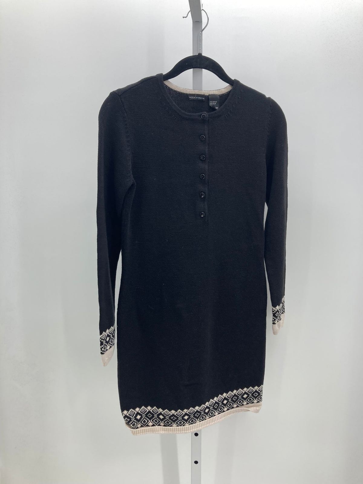 Moda International Size Small Misses Long Sleeve Dress