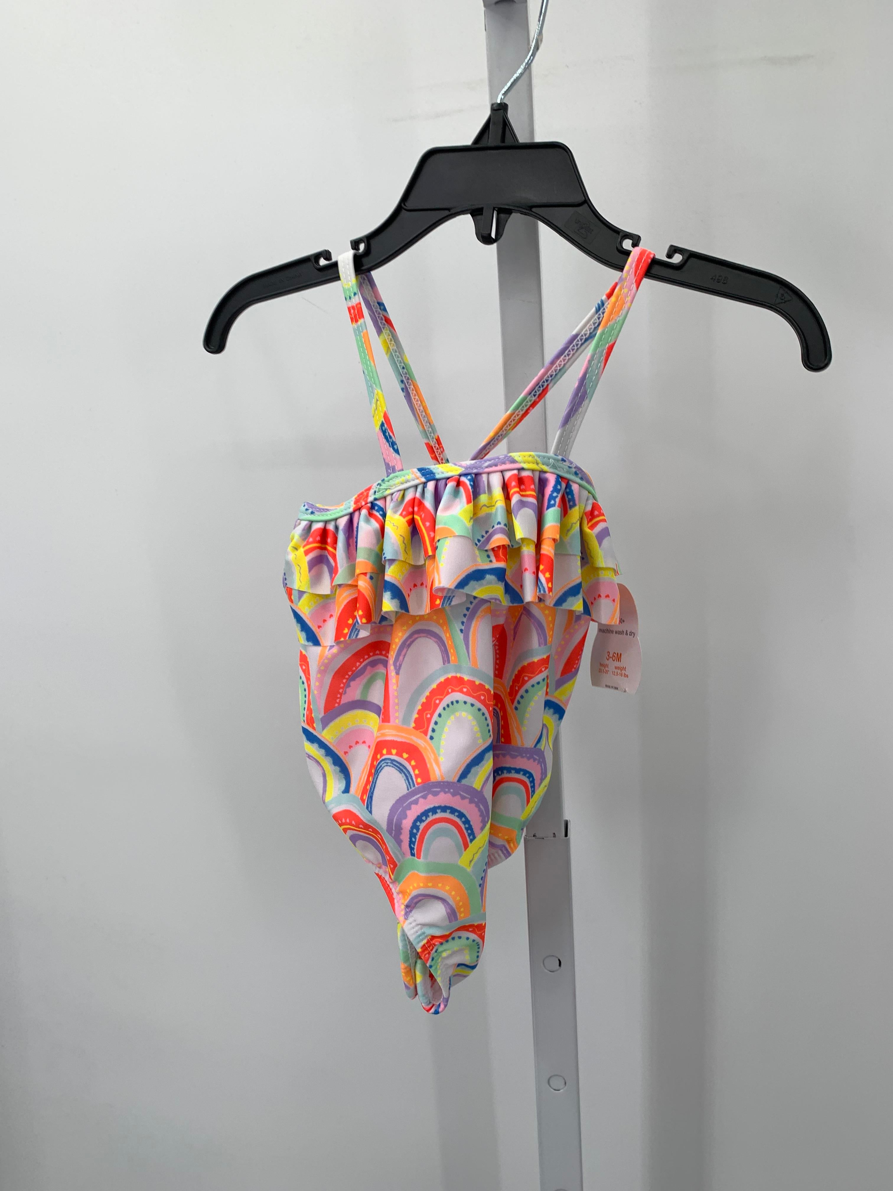 Wonder Nation Size 3-6 Months Girls Swim Suit